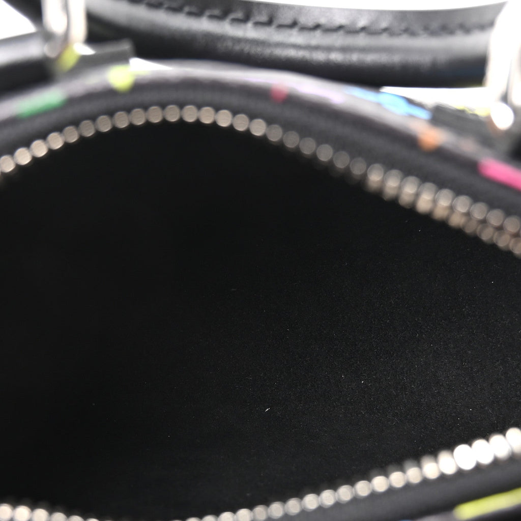 LV x TM Monogram Multicolor Nano Speedy Black