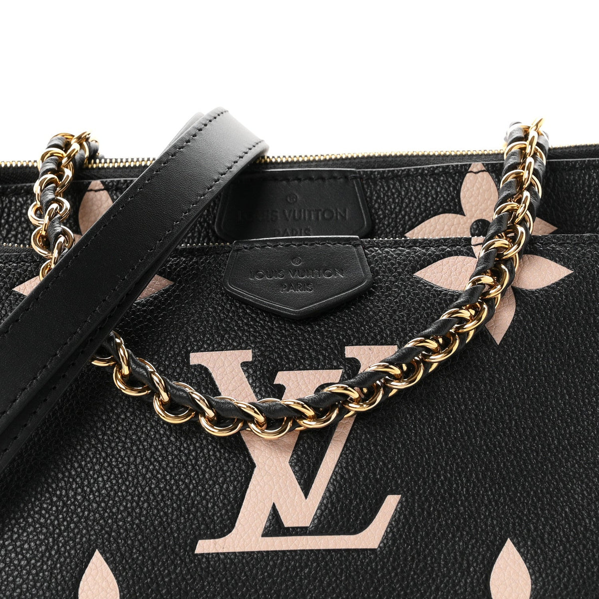Empreinte Monogram Giant Multi Pochette Accessories Black Beige