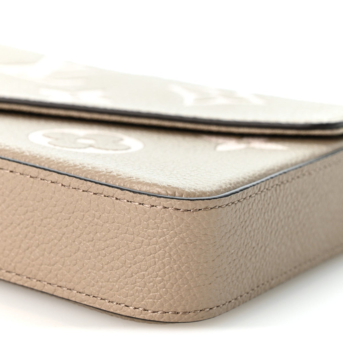 Empreinte Monogram Giant Felicie Pochette Tourterelle Creme