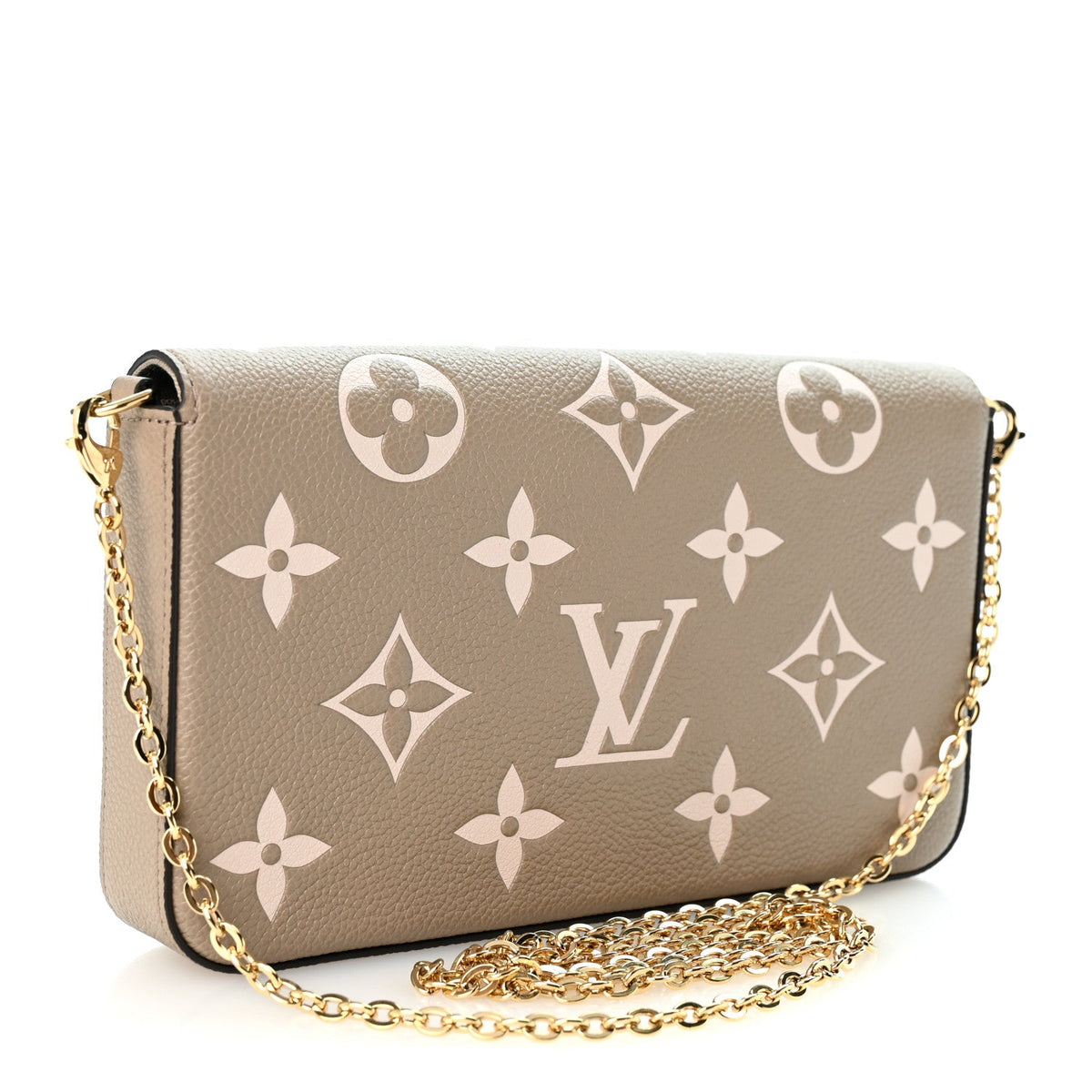 Empreinte Monogram Giant Felicie Pochette Tourterelle Creme