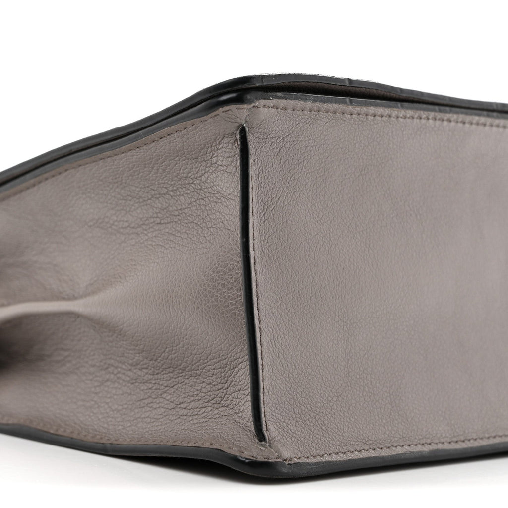 Glace Calf Shoulder Bag Argilla