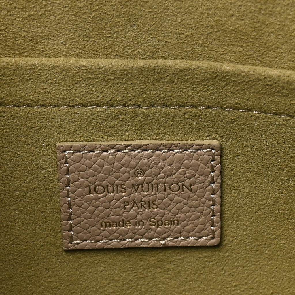 Empreinte Monogram Giant Felicie Pochette Khaki Creme