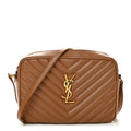 Calfskin Matelasse Monogram Lou Camera Bag Cinnamon