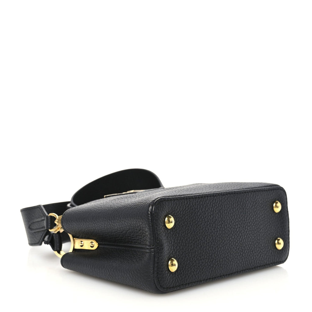 Taurillon Capucines Mini Black