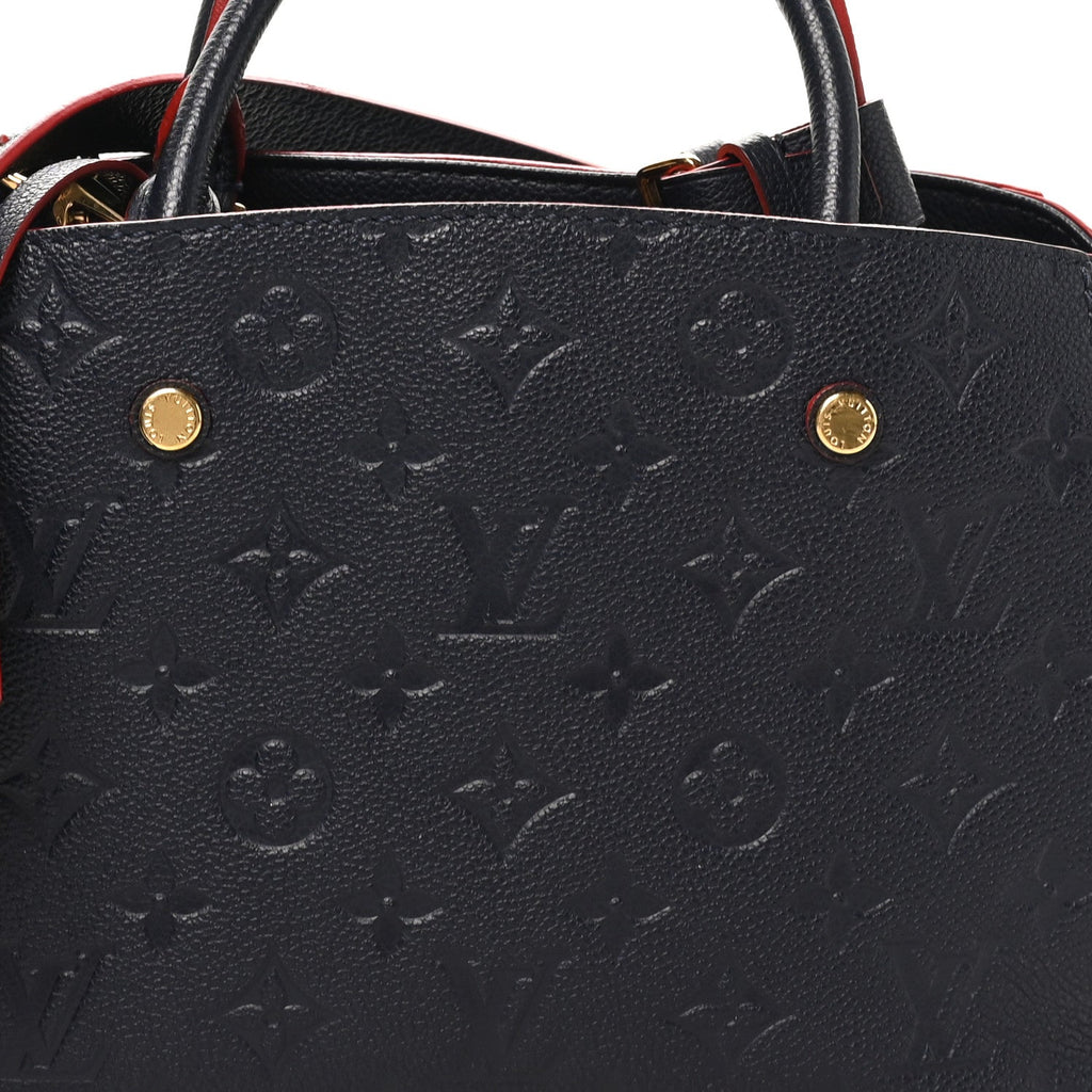 Empreinte Montaigne BB Marine Rouge