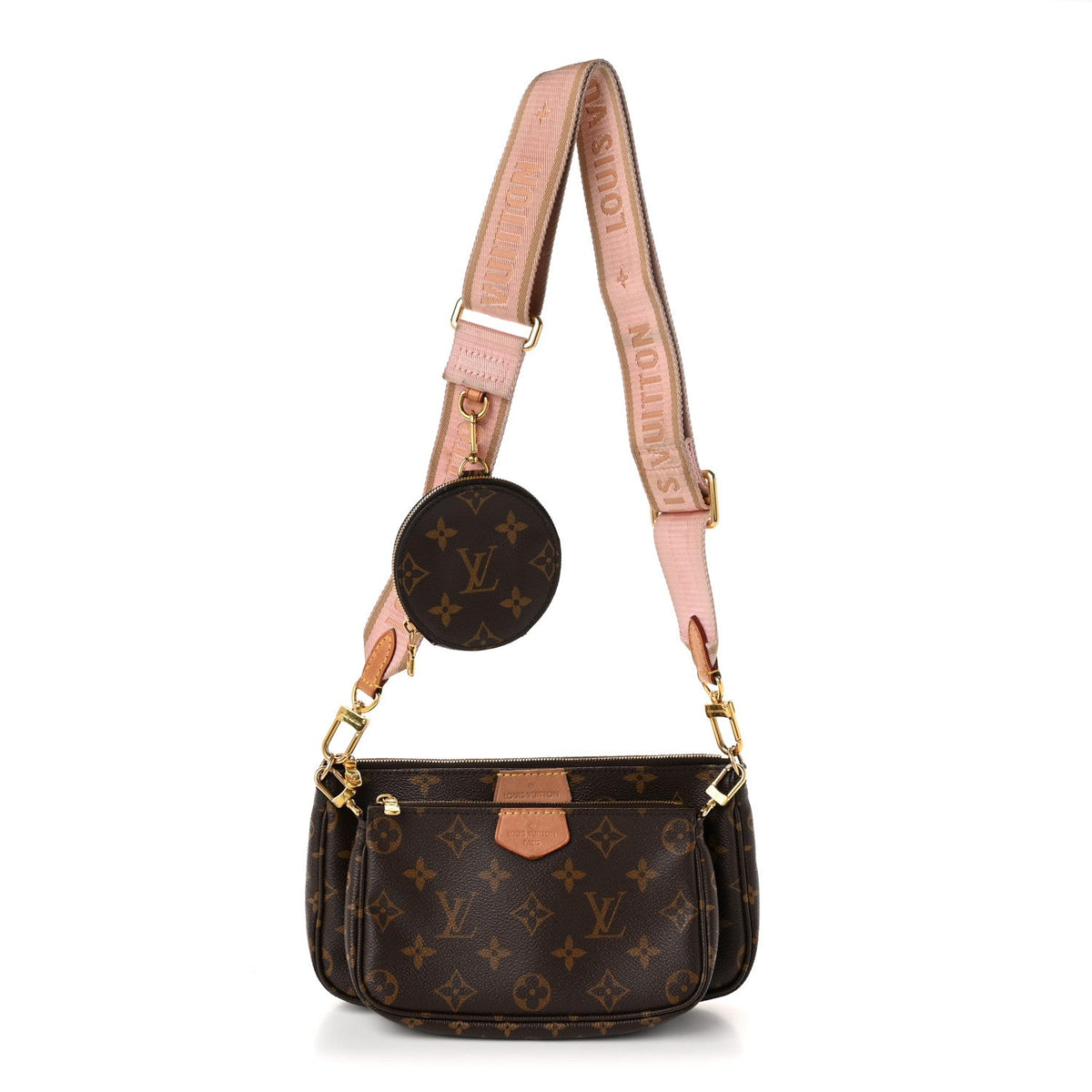 Monogram Multi Pochette Accessories Rose Clair