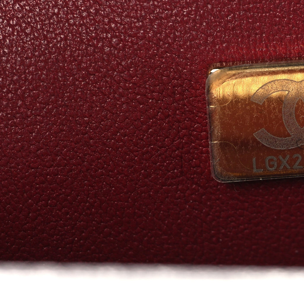 Metallic Calfskin Lizard Embossed Small East West Flap Silver