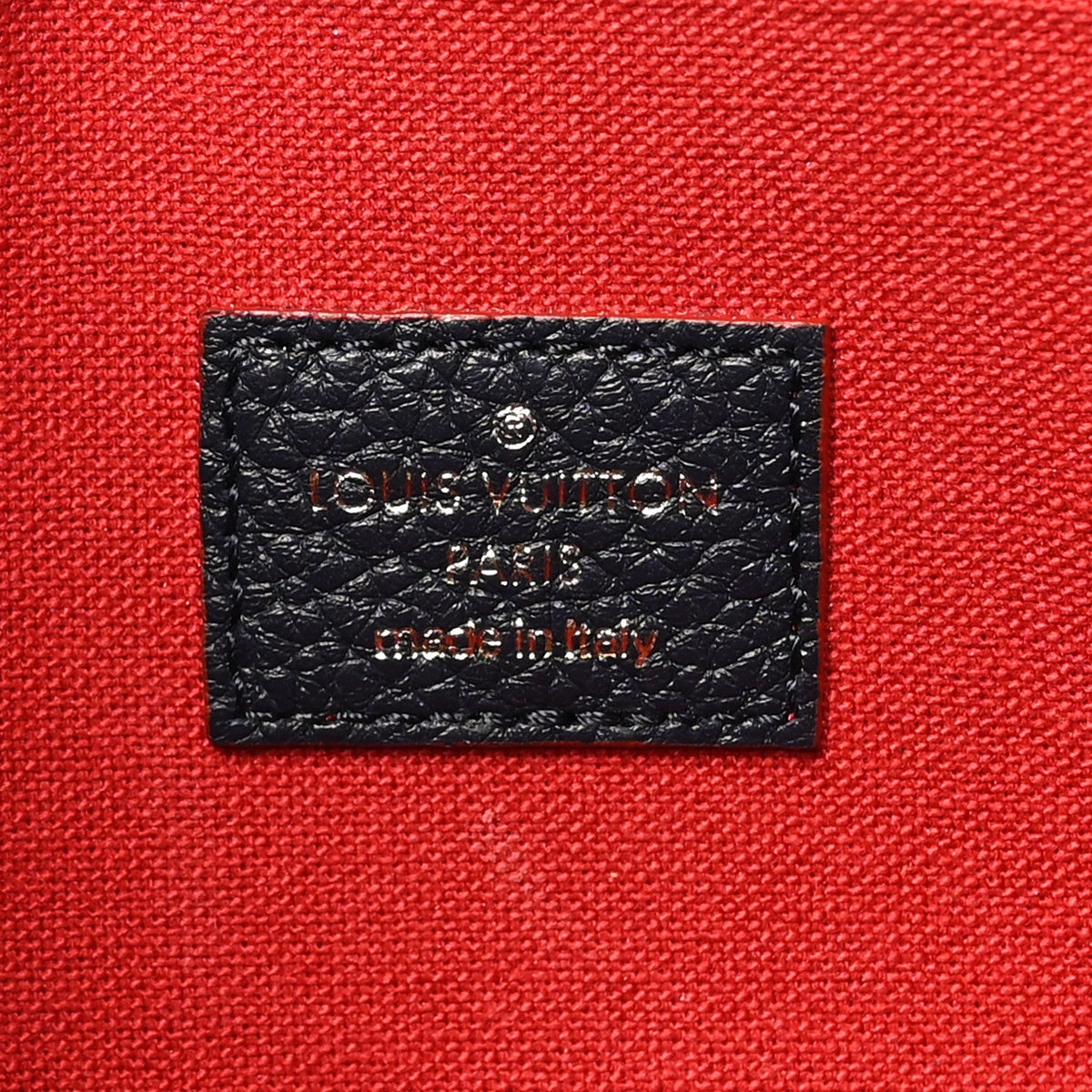 Empreinte Pochette Felicie Chain Wallet Marine Rouge