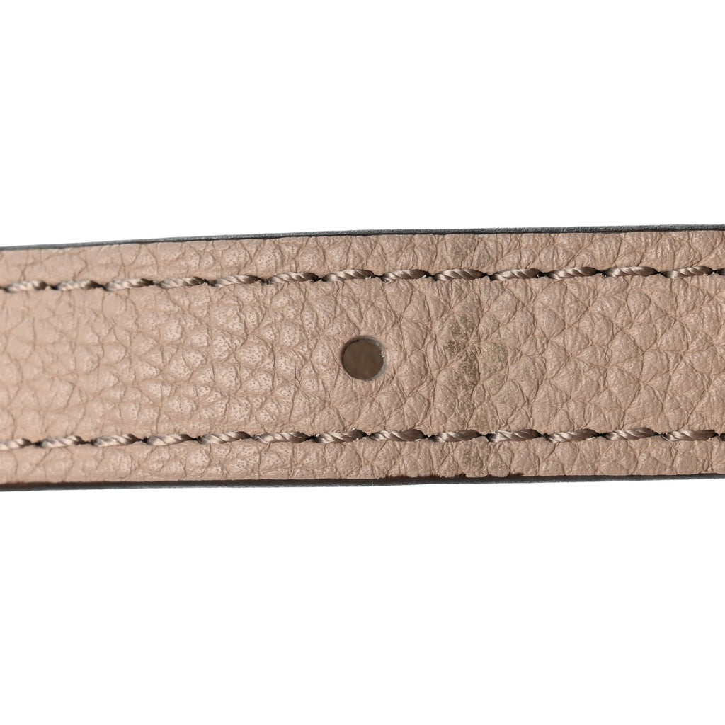Soft Calfskin Lockme Ever MM  Greige