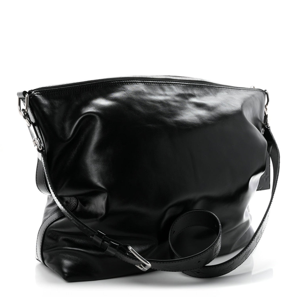 LV Night Calfskin Vagabond Hobo Black