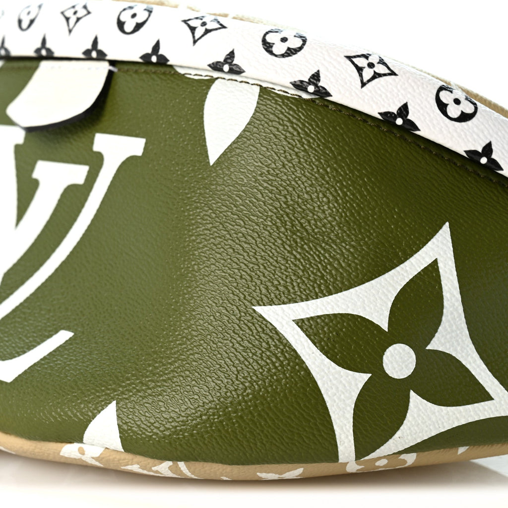 Monogram Giant Bumbag Kaki Beige
