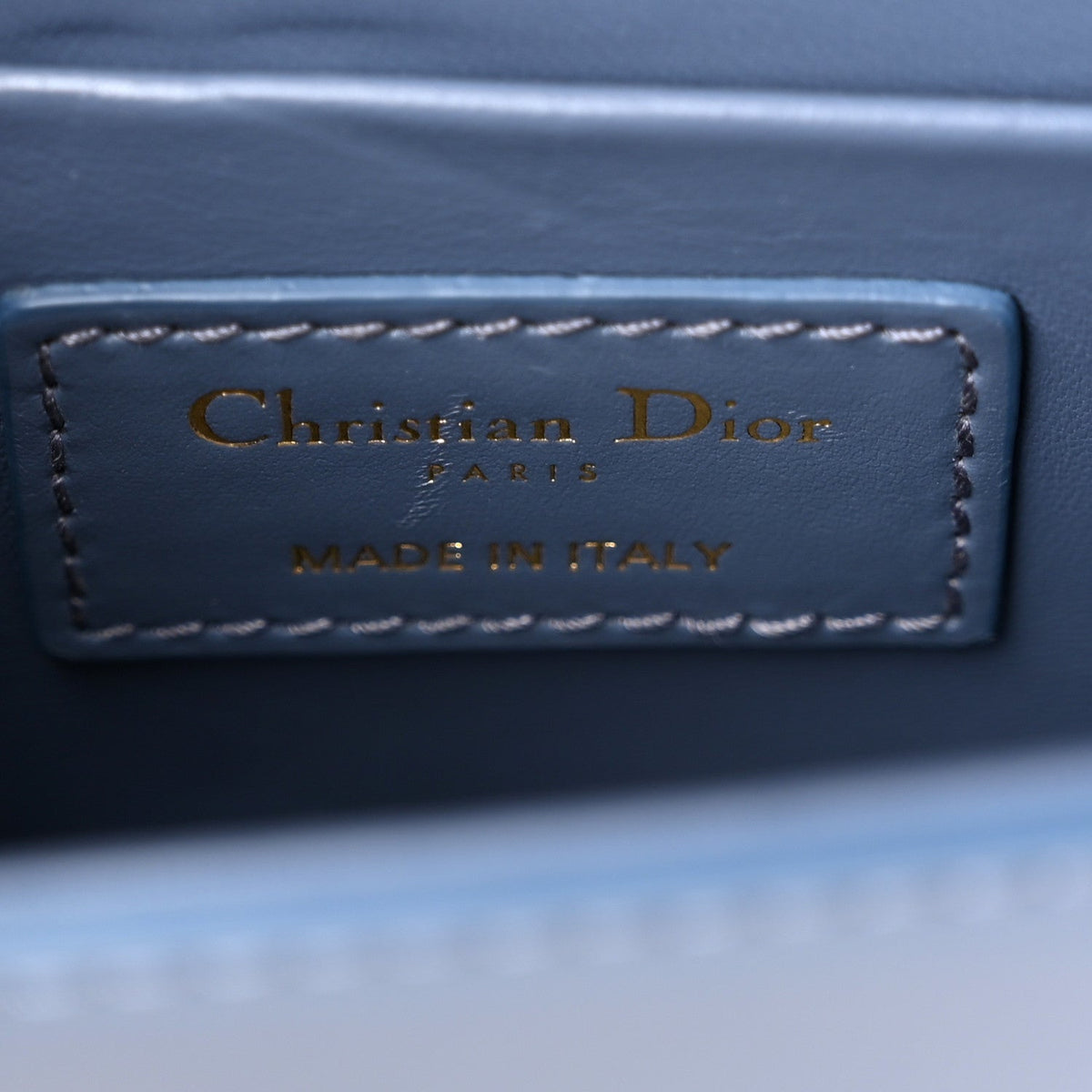 Box Calfskin 30 Montaigne Box Bag Blue