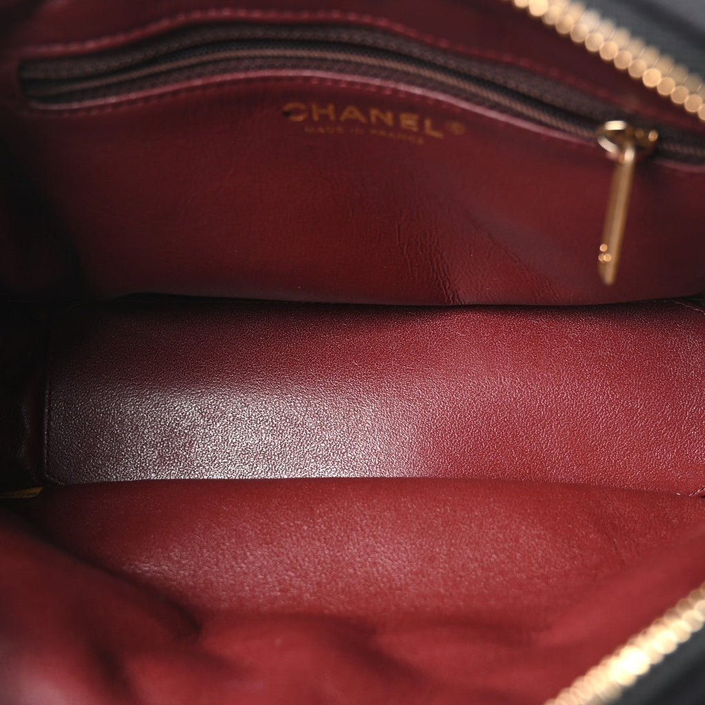 Felt Quilted Paris-Hamburg Charms Camera Case Black