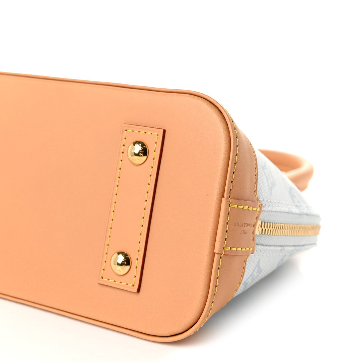 Monogram Origine Lin Alma BB Bleu Courrier