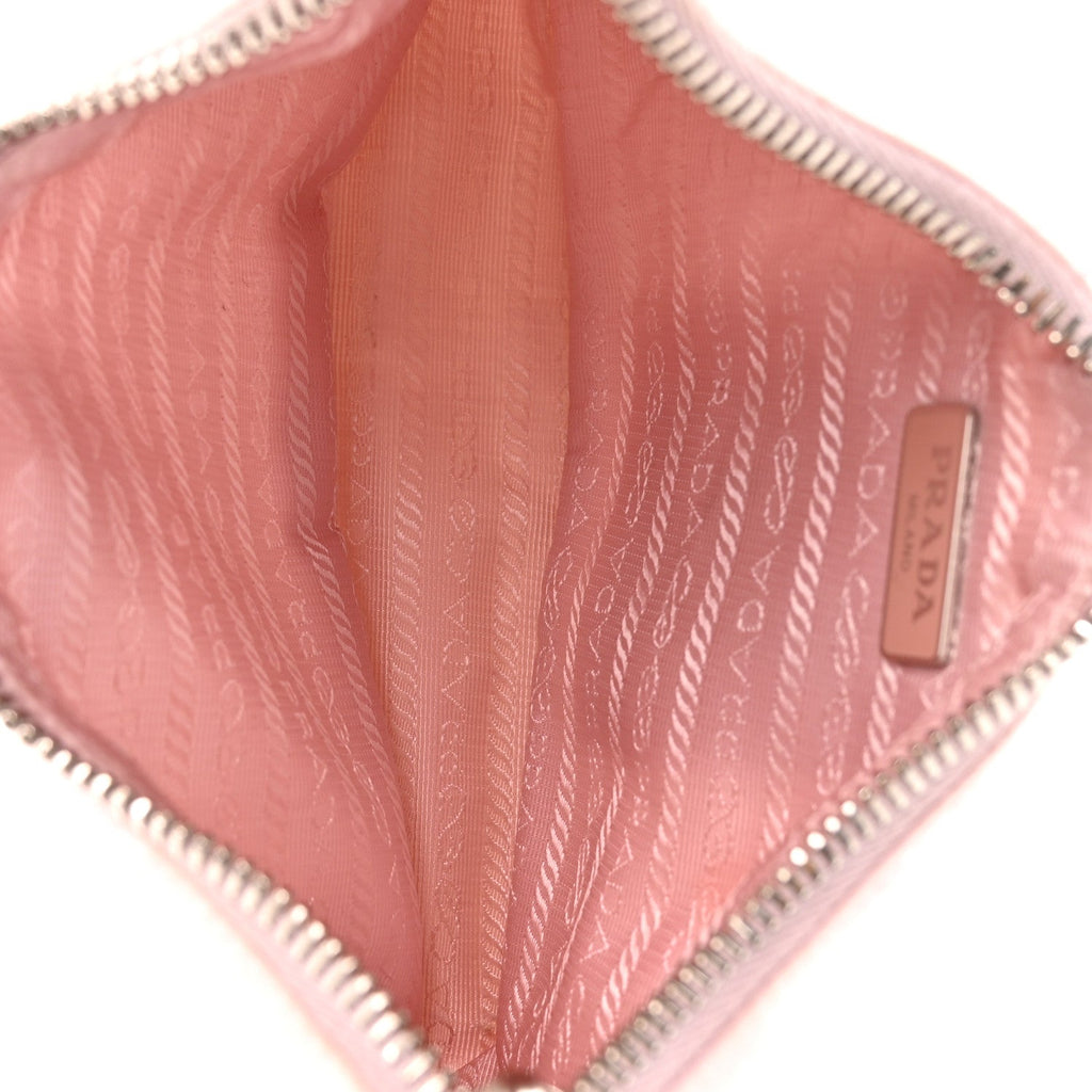 Re-Nylon Saffiano Mini Re-Edition 2005 Bag Alabastro