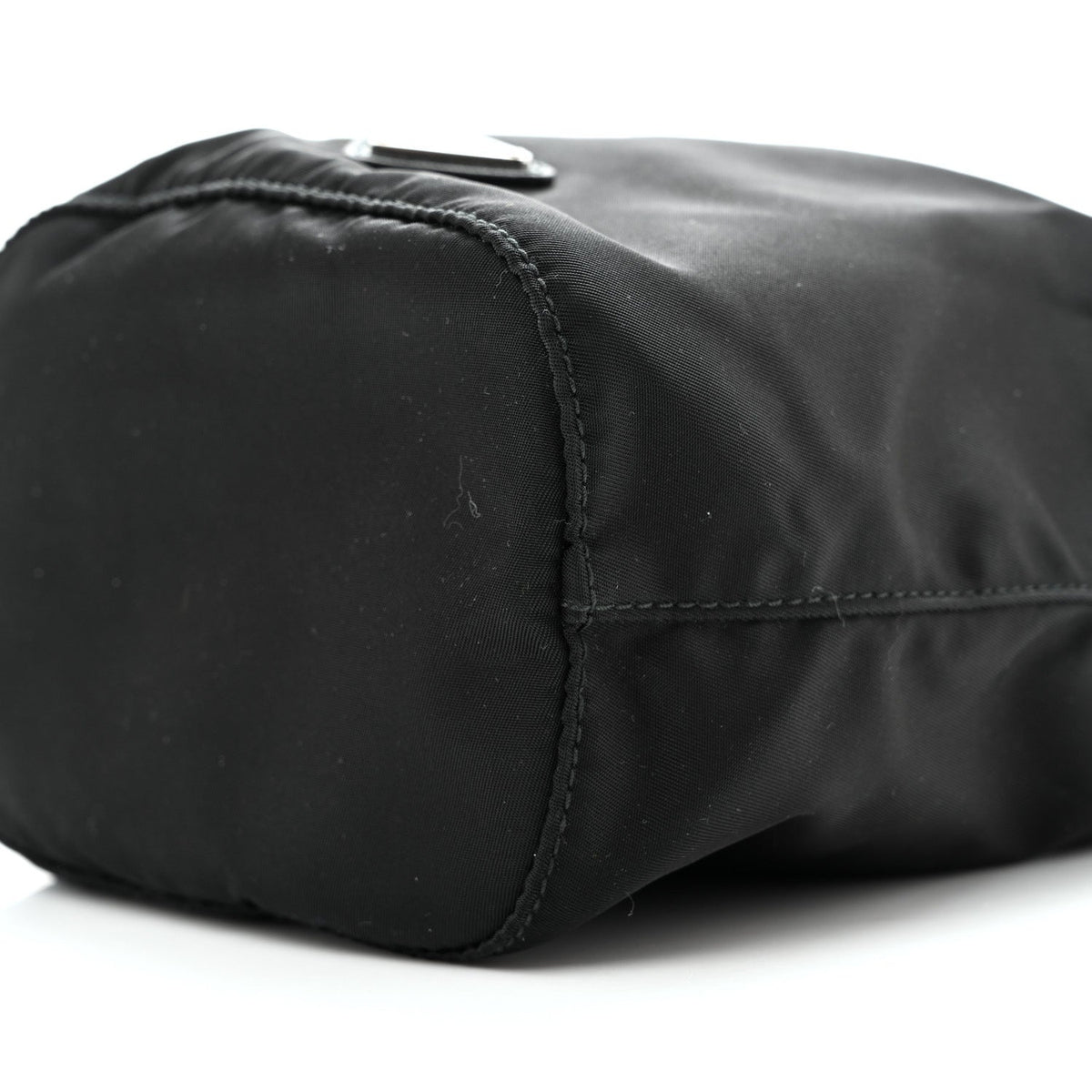 Nylon Vela Drawstring Pouch Black