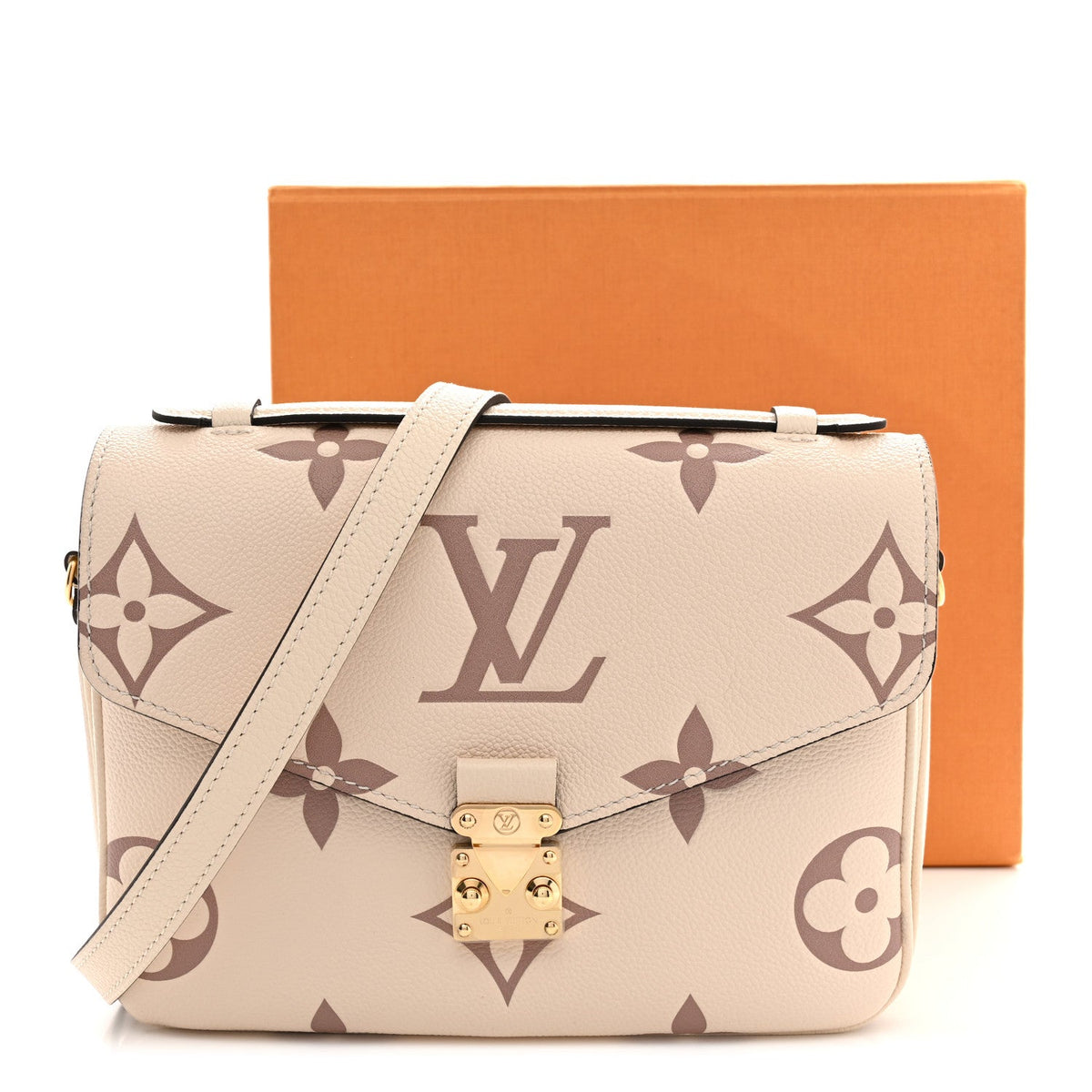 Empreinte Monogram Giant Pochette Metis Creme Bois De Rose