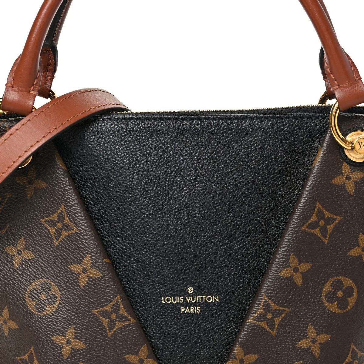 Monogram V Tote BB Black