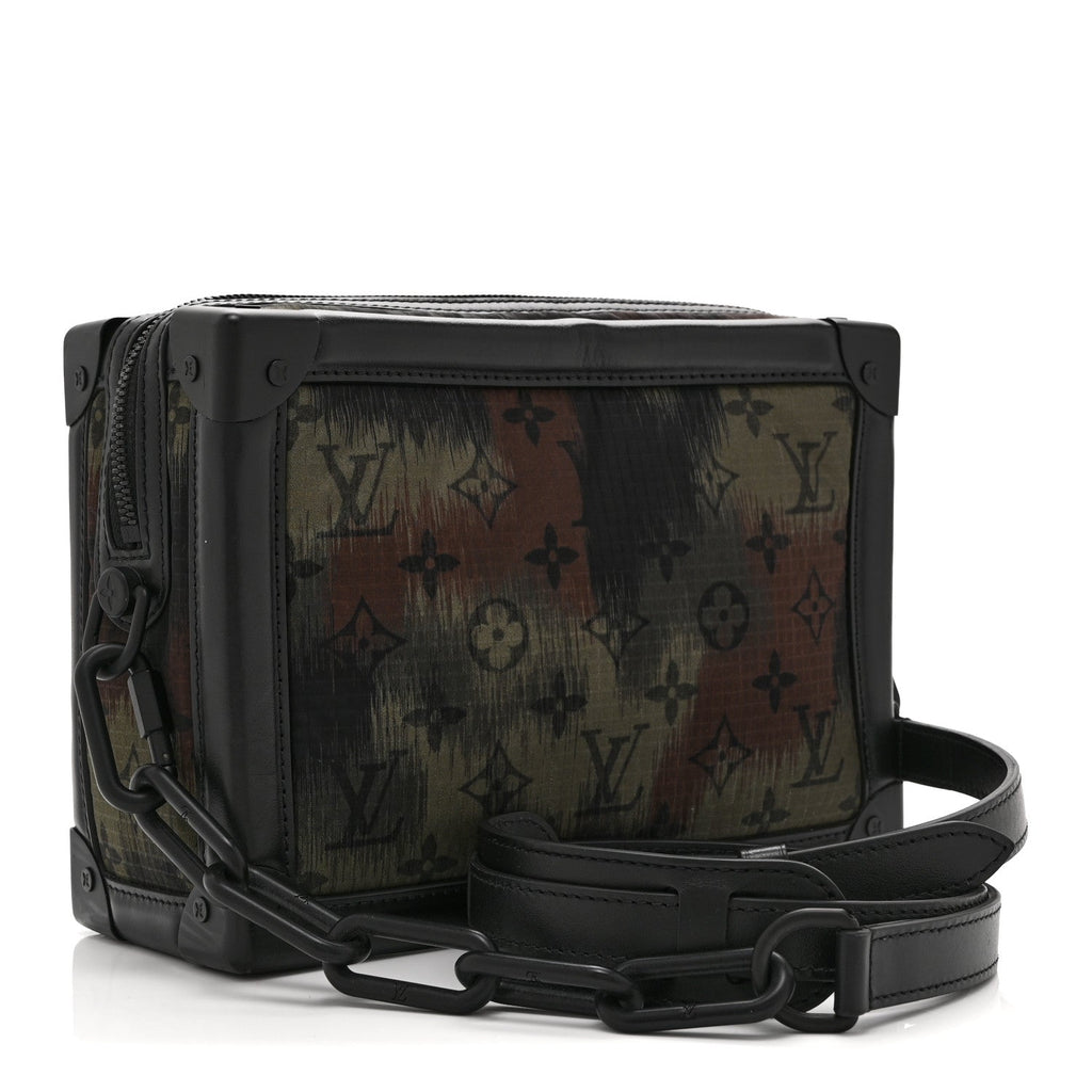 Nylon Monogram Camouflage Soft Trunk Green
