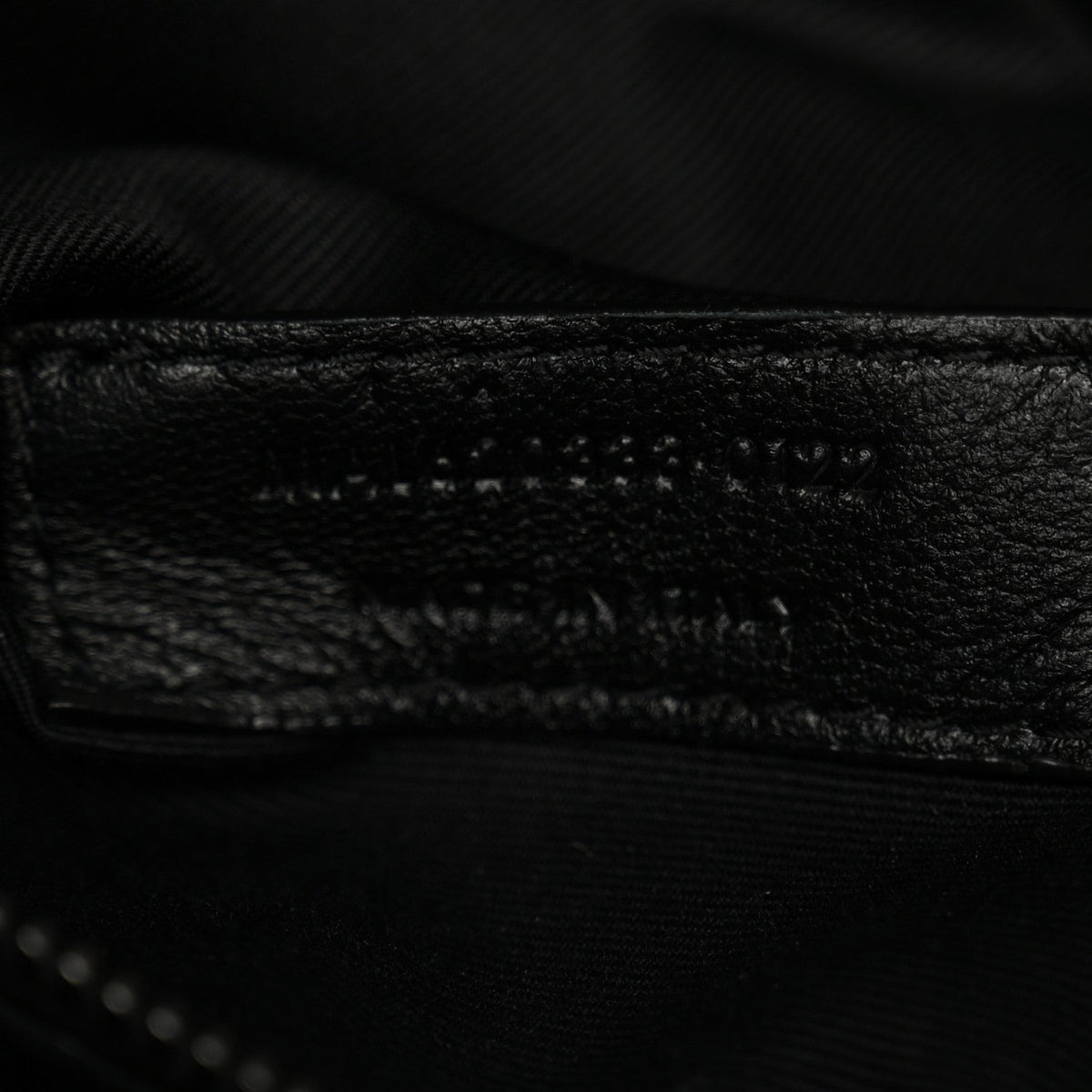 Lambskin Quilted Toy Loulou Puffer Monogram Monochrome Chain Satchel Black