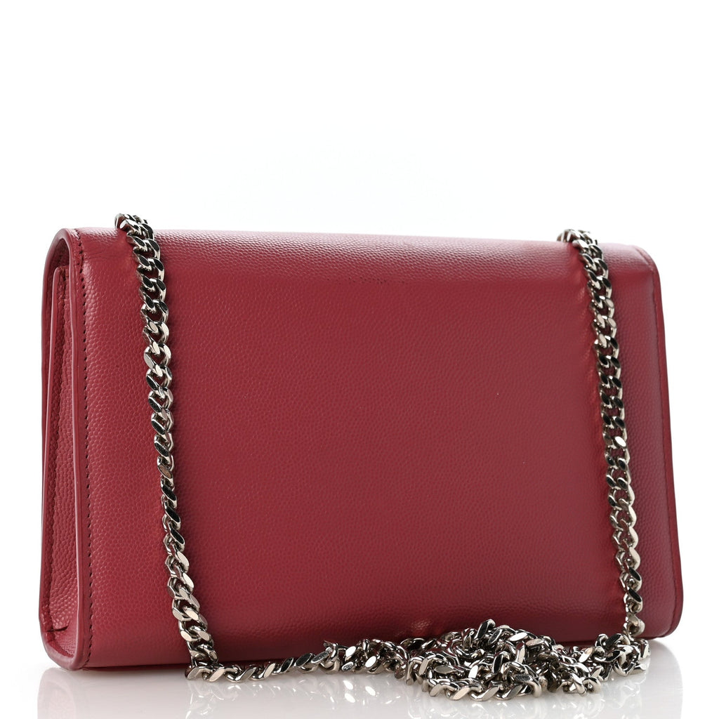 Grain De Poudre Small Classic Monogram Kate Satchel Mystic Rose