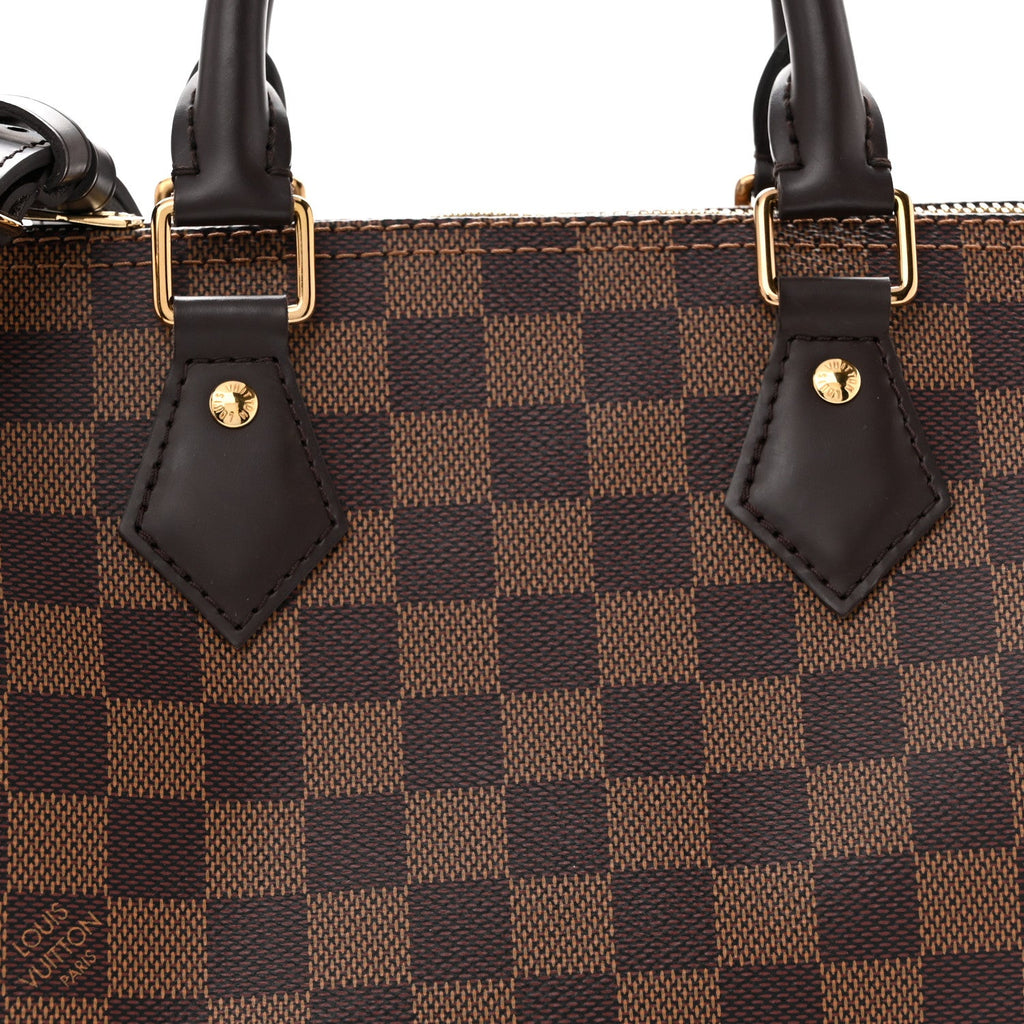 Damier Ebene Speedy Bandouliere 25