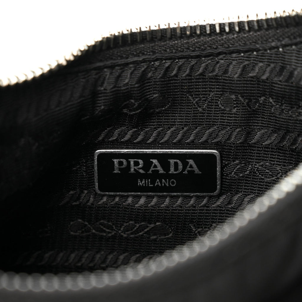 Re-Nylon Saffiano Re-Edition 2005 Shoulder Bag Black