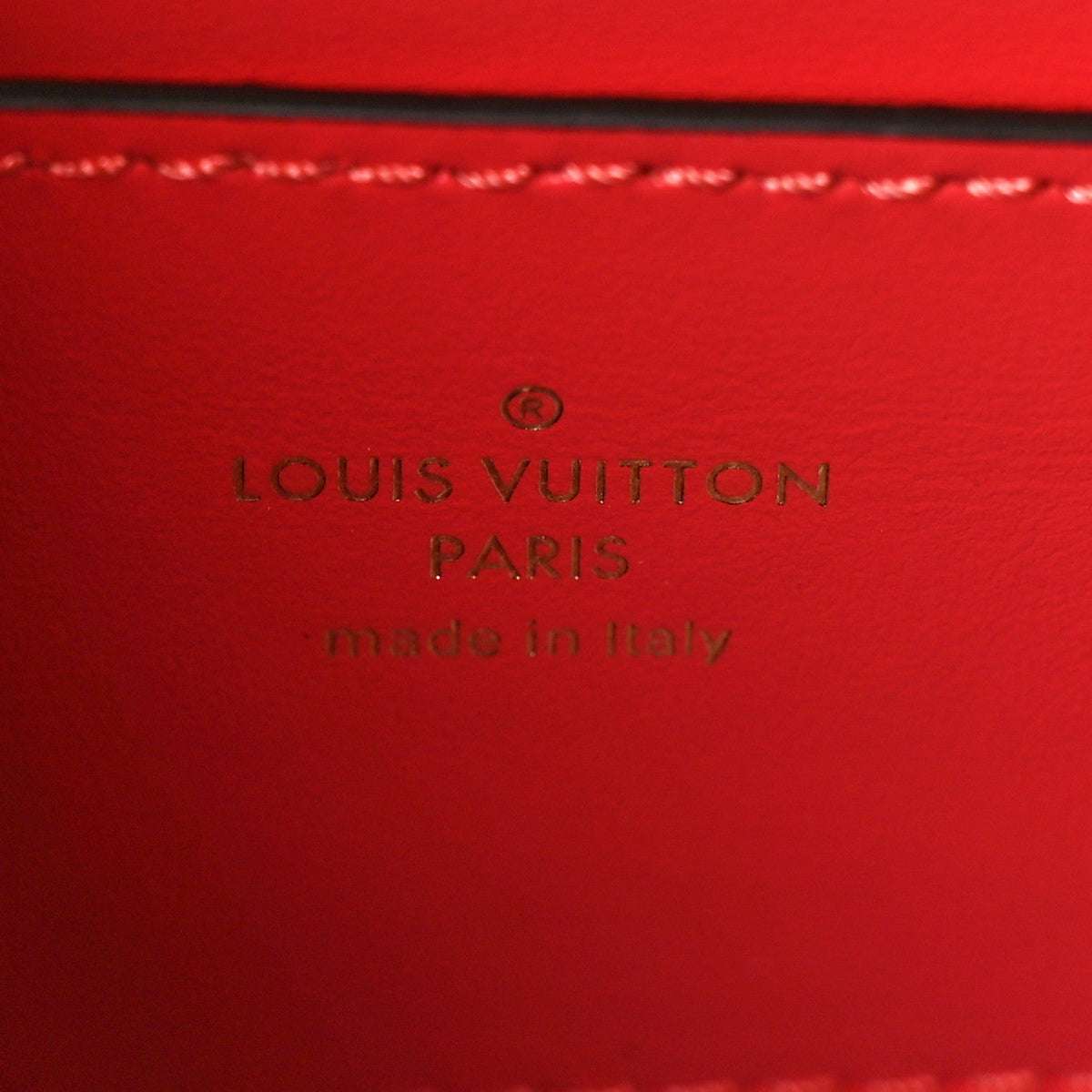Smooth Calfskin LV Pont 9 Dahlia