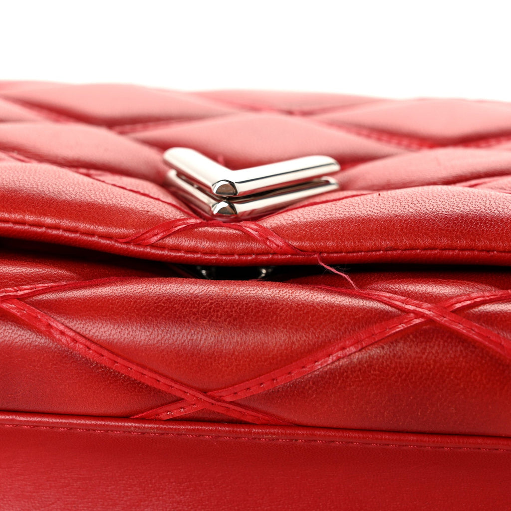 Lambskin Malletage GO-14 PM Red