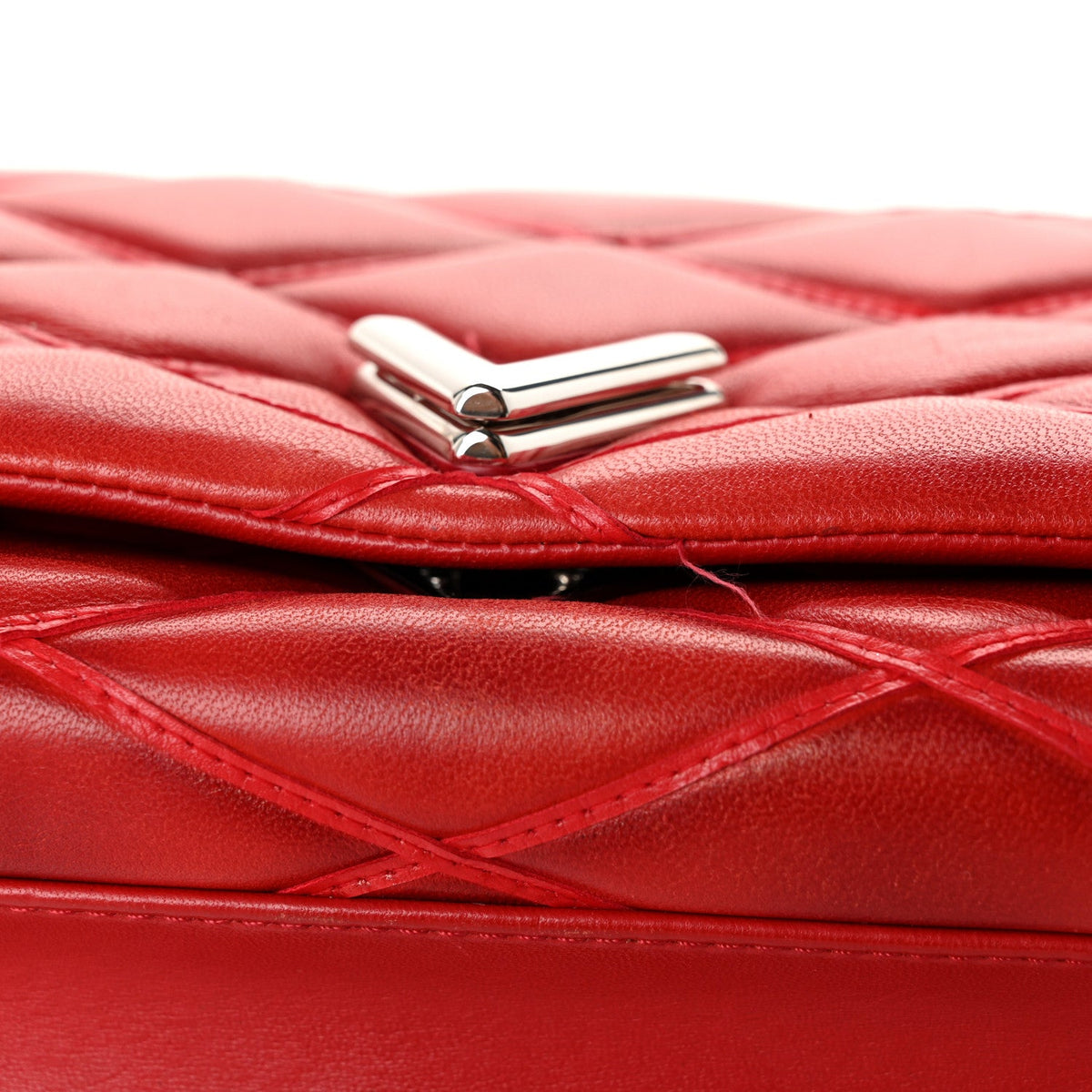 Lambskin Malletage GO-14 PM Red