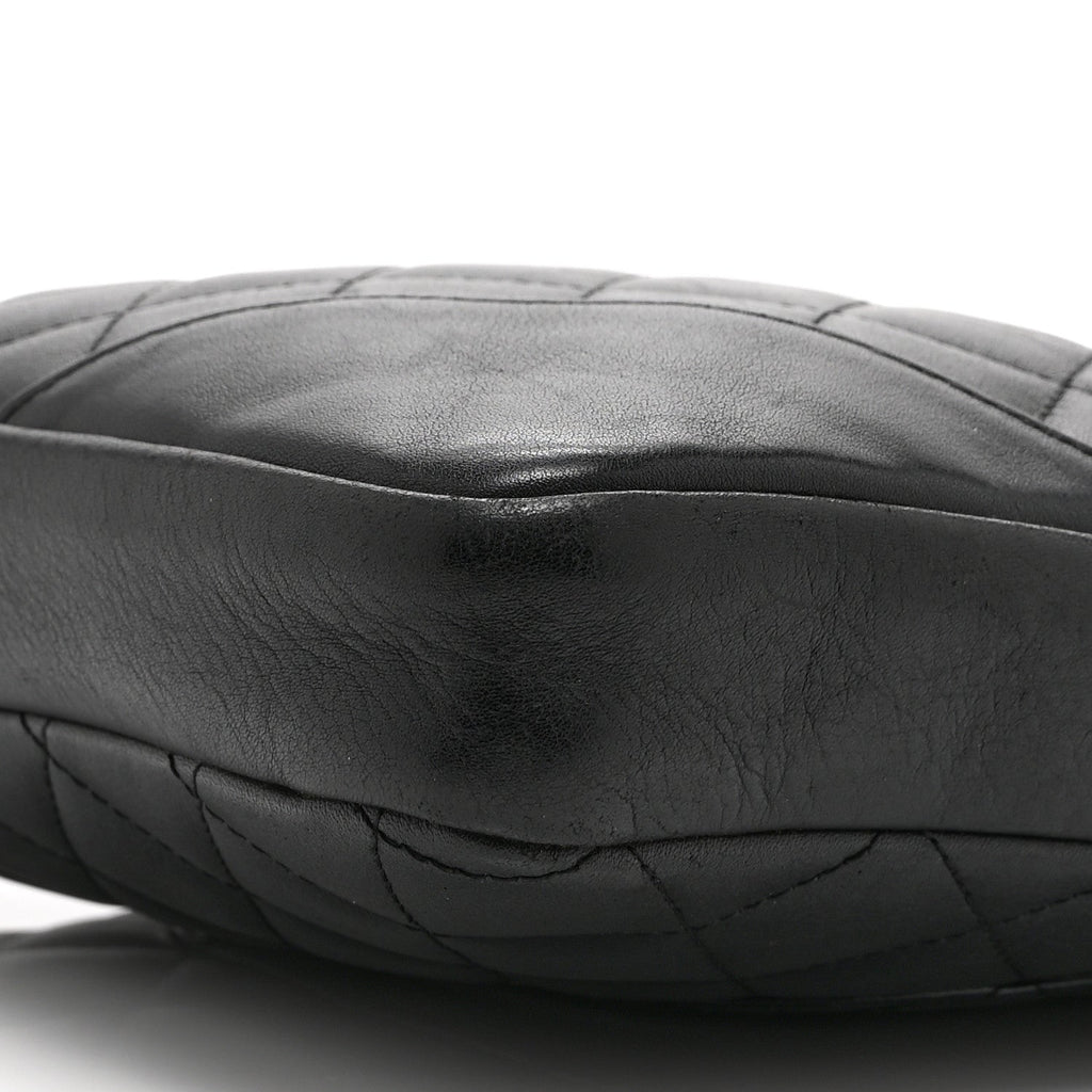 Calfskin Quilted Medium Cambon Messenger Black