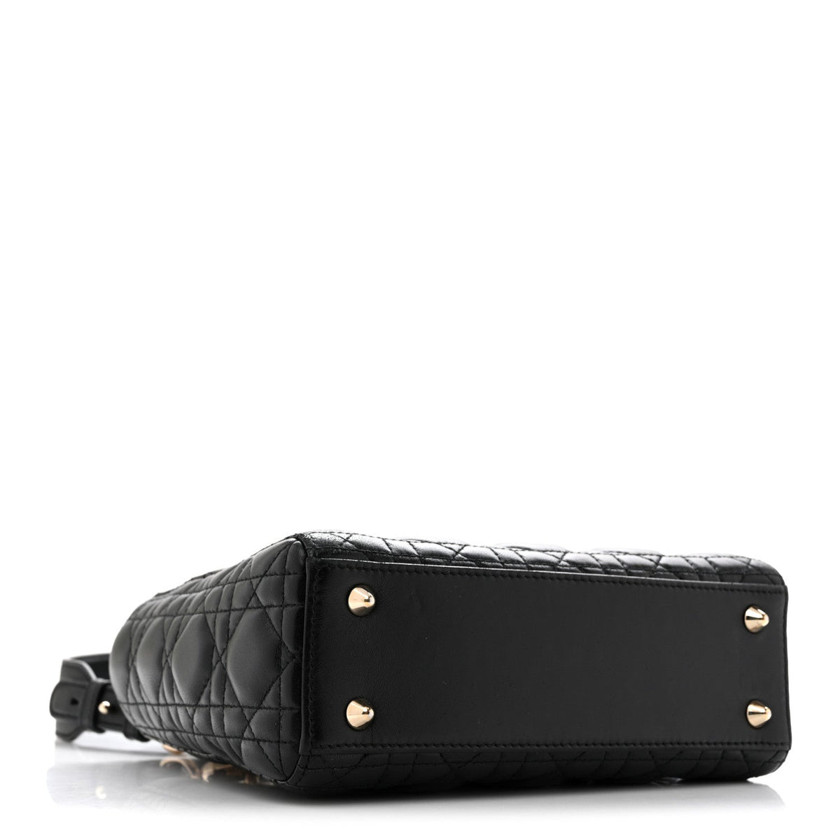 Lambskin Cannage Small My ABCDior Lady Dior Black