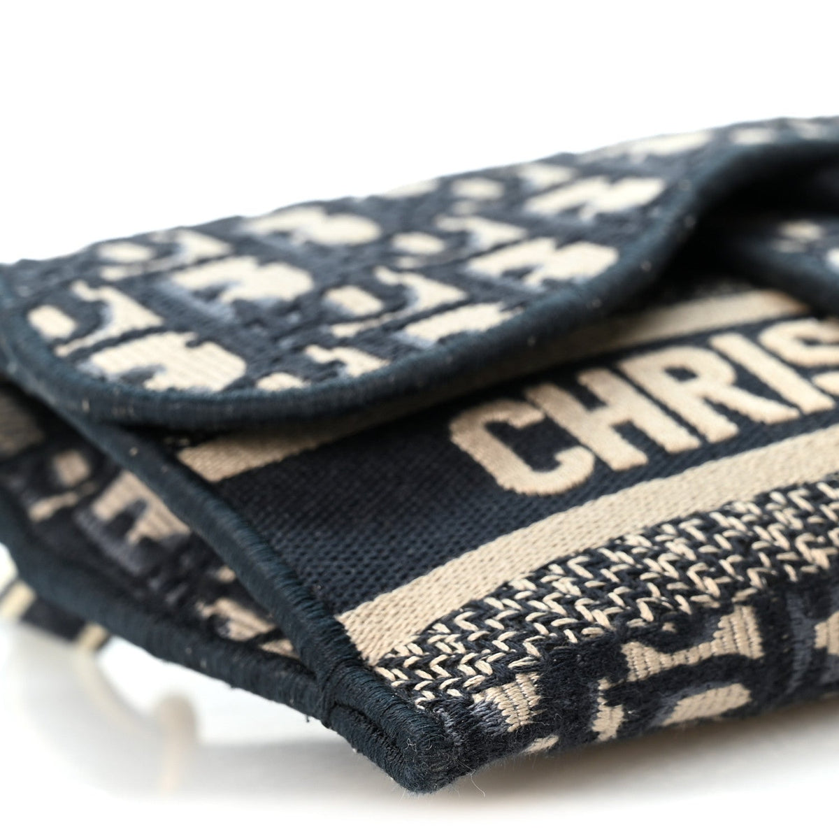 Oblique Slim Saddle Pouch Blue