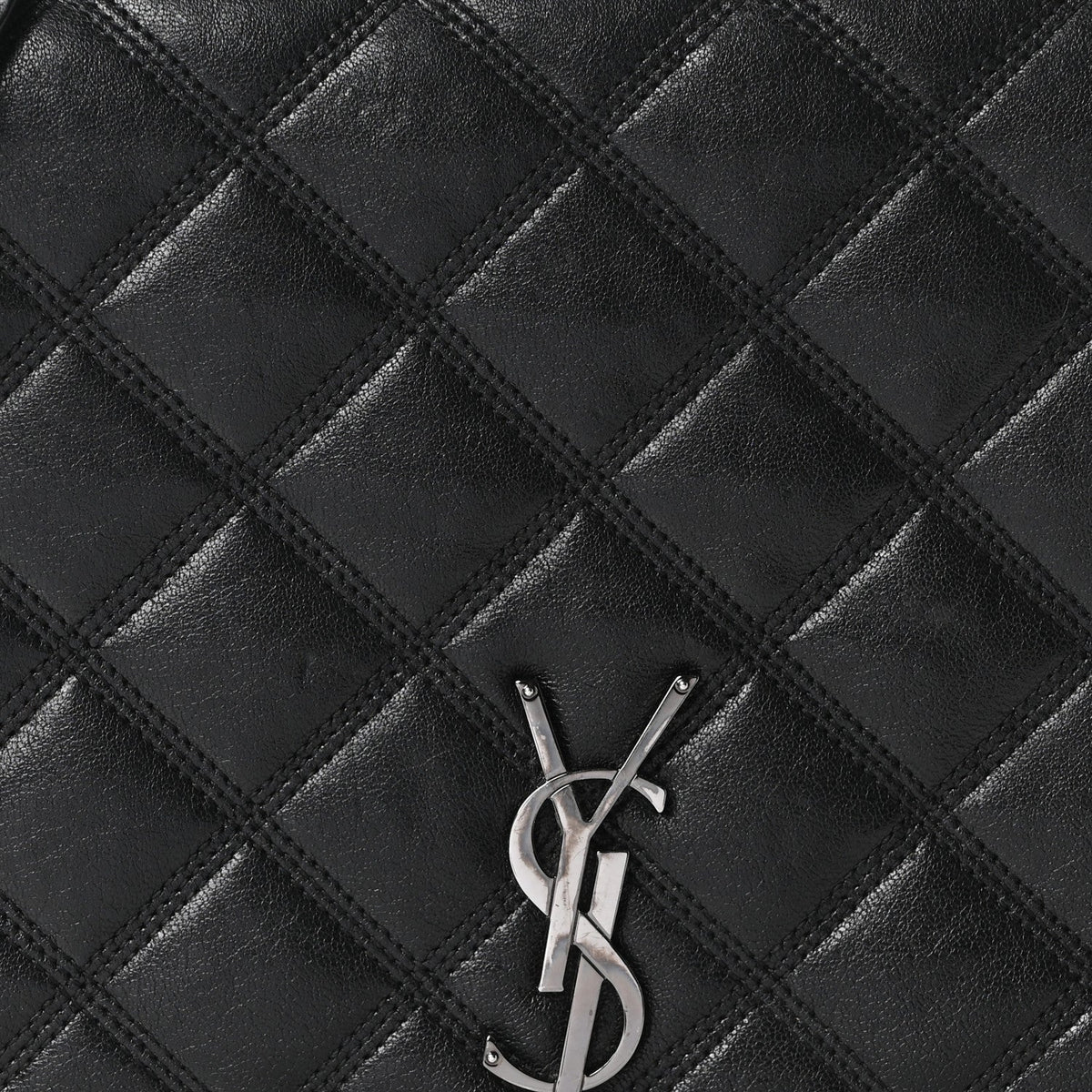 Lambskin Quilted Mini Becky Chain Bag Black