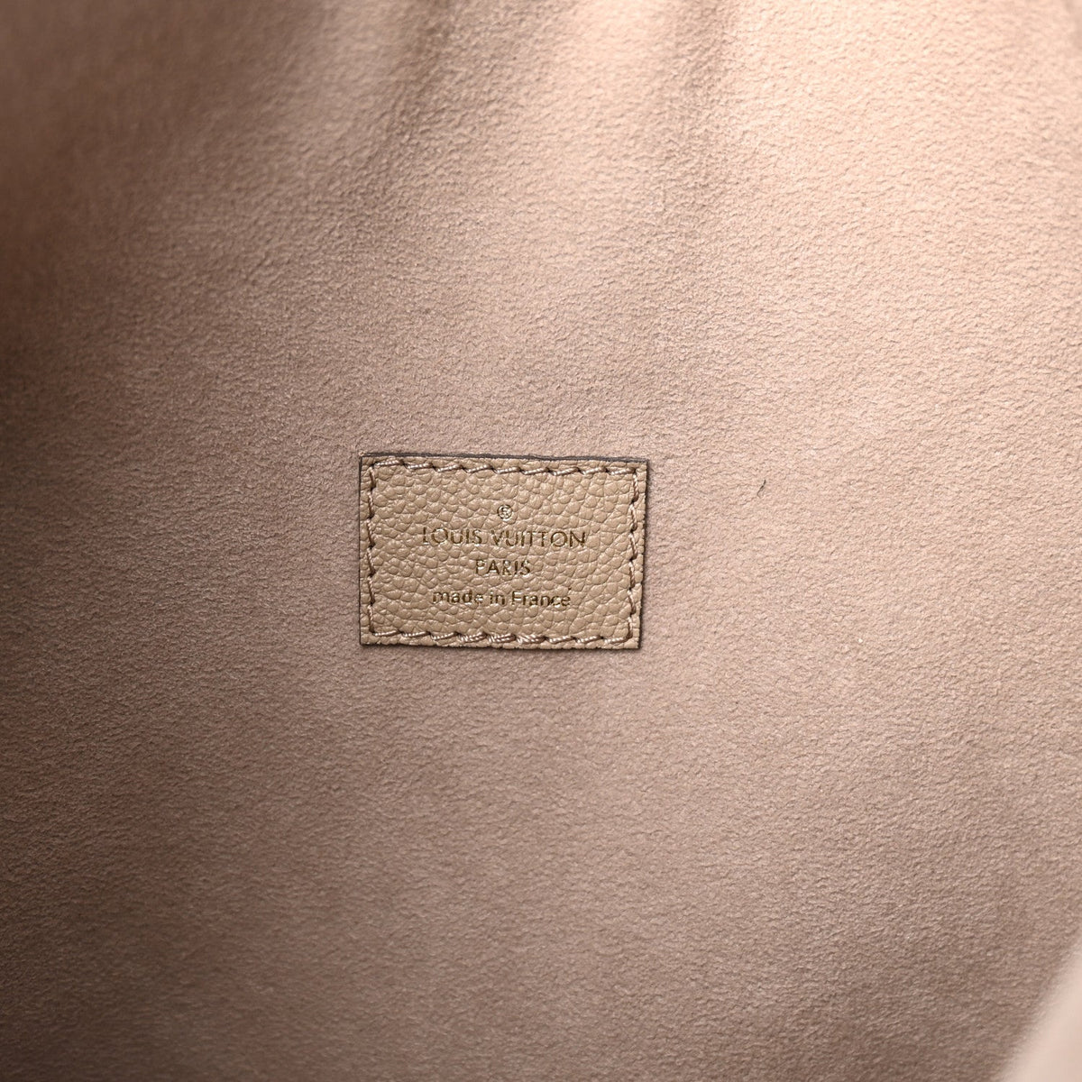 Empreinte Monogram Giant Loop Hobo Dove Gray Cream