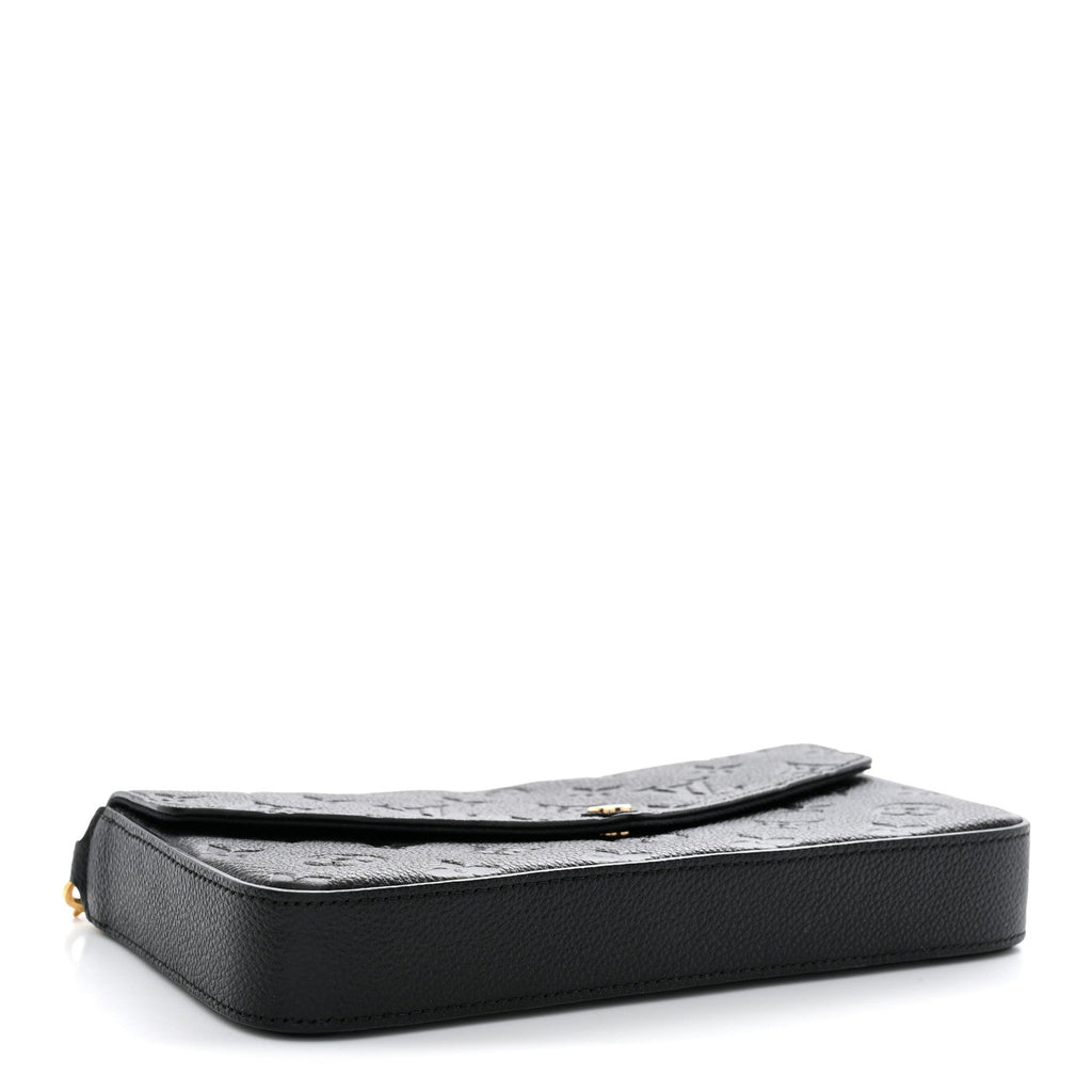Empreinte Pochette Felicie Chain Wallet Black