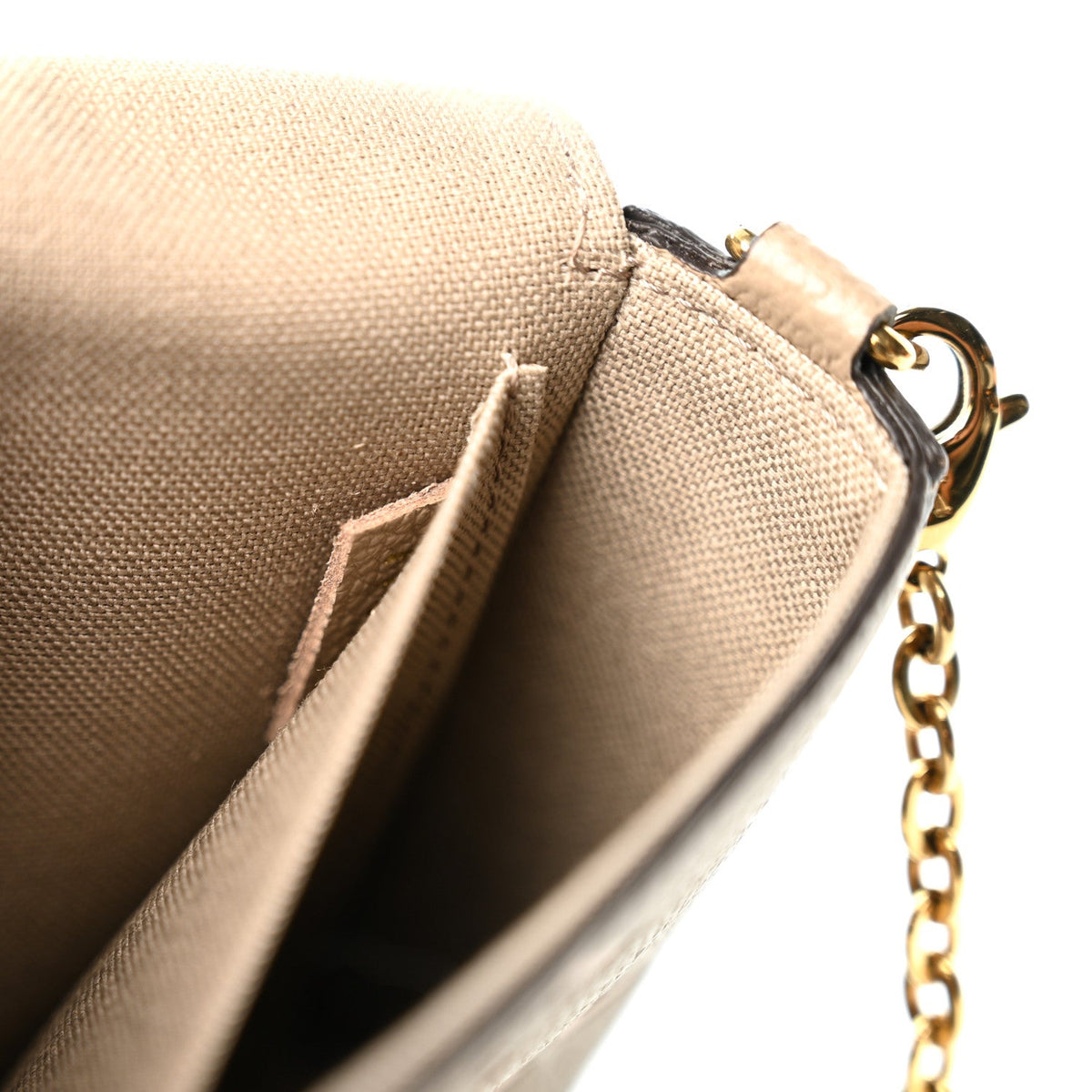 Empreinte Monogram Giant Felicie Pochette Tourterelle Creme