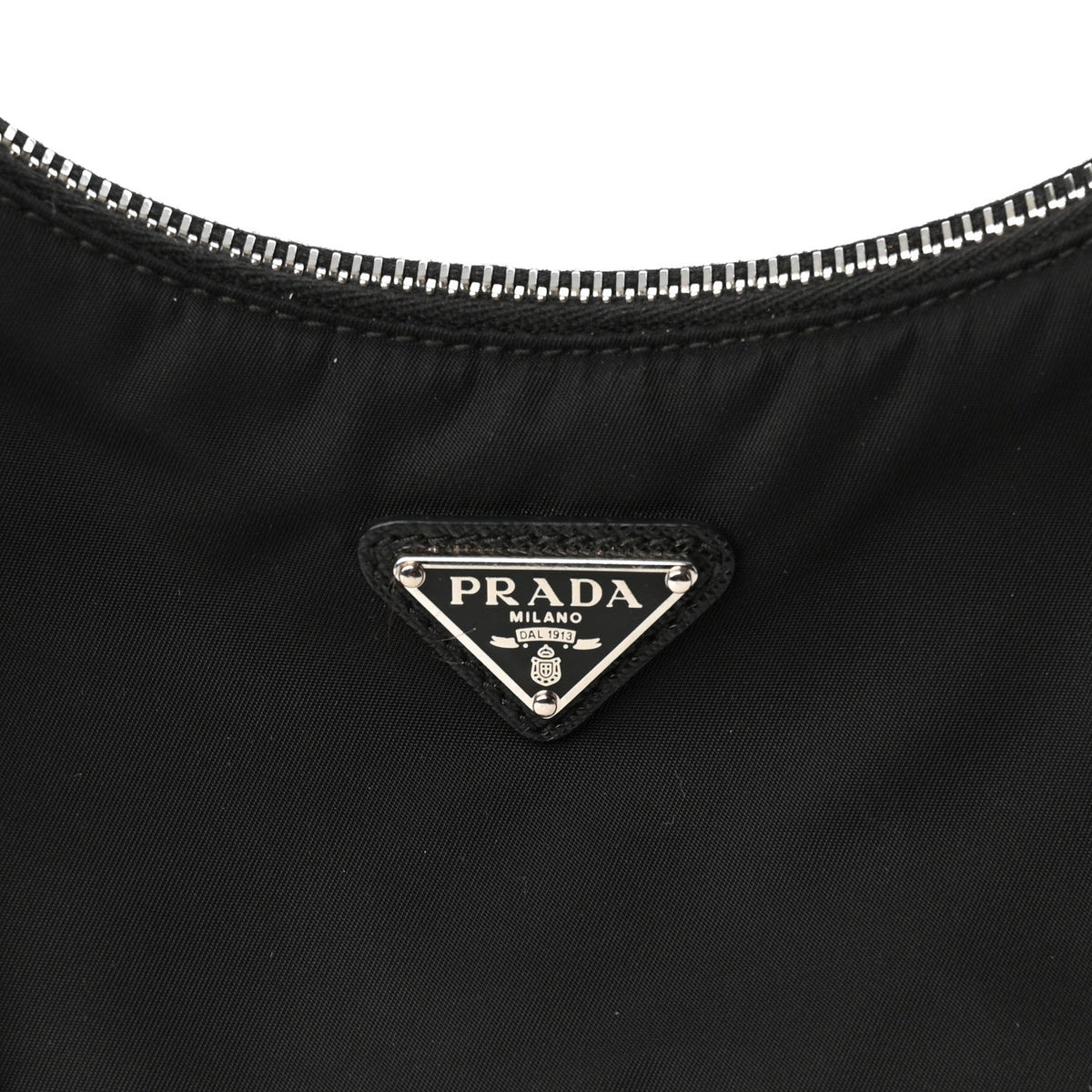 Re-Nylon Saffiano Re-Edition 2005 Shoulder Bag Black