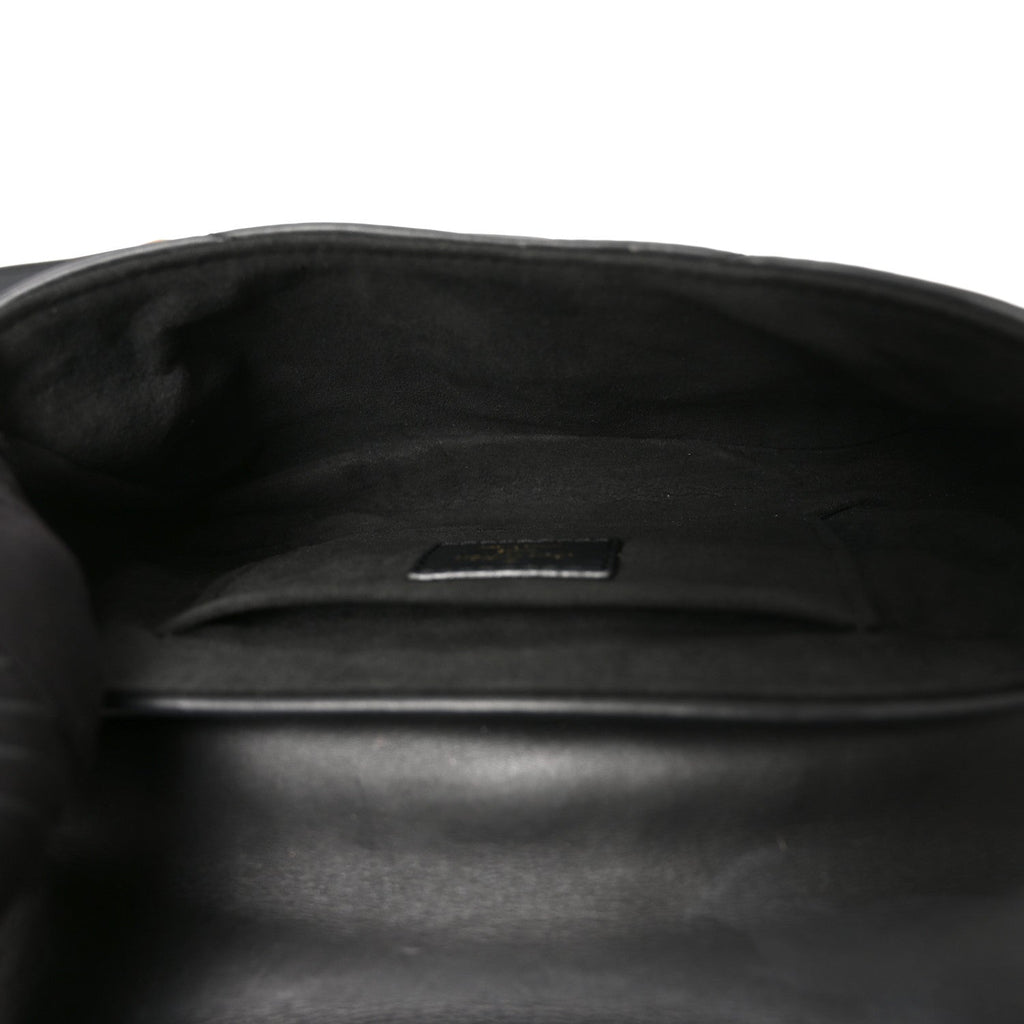 Calfskin New Wave Chain PM Black