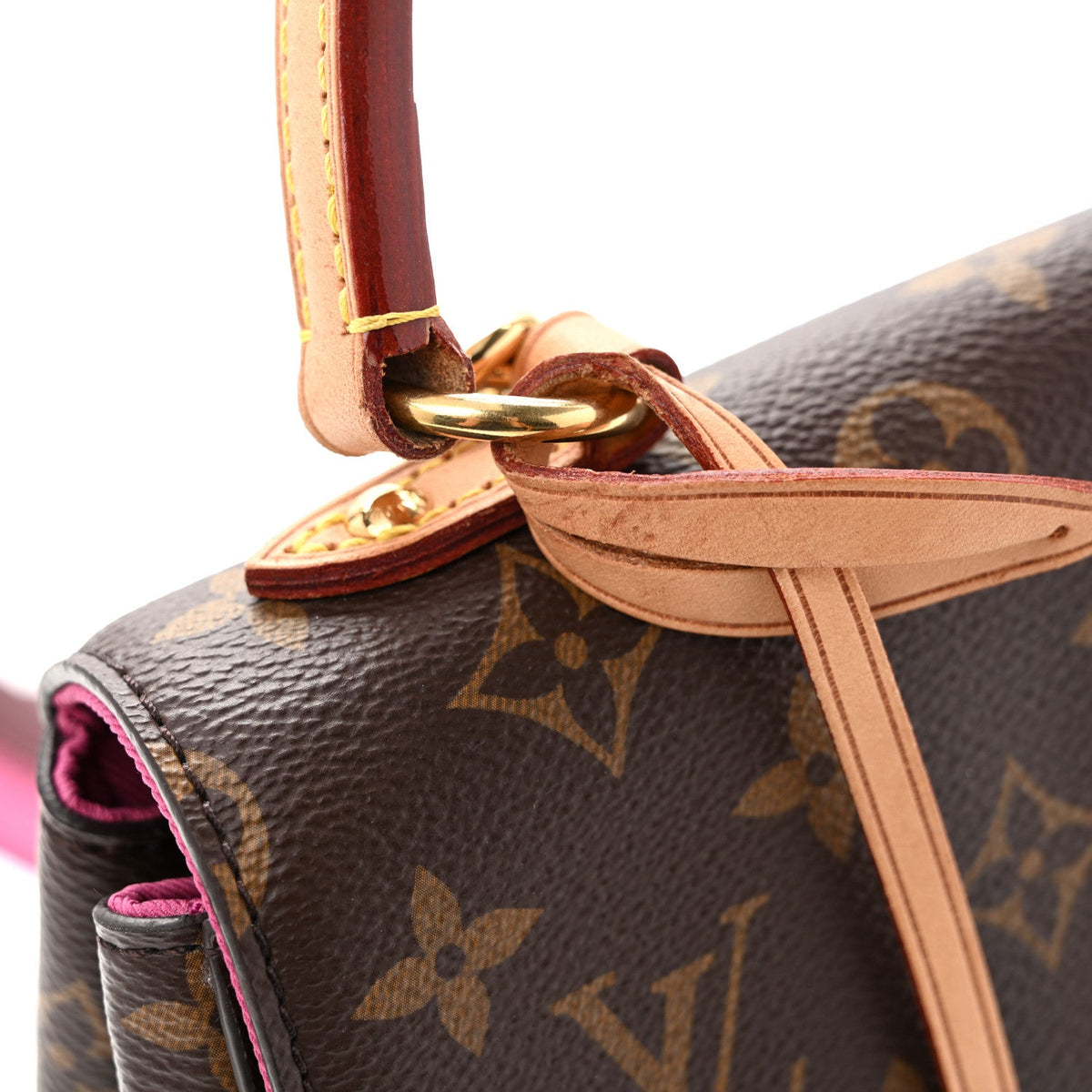 Monogram Cluny BB Bordeaux Fuchsia