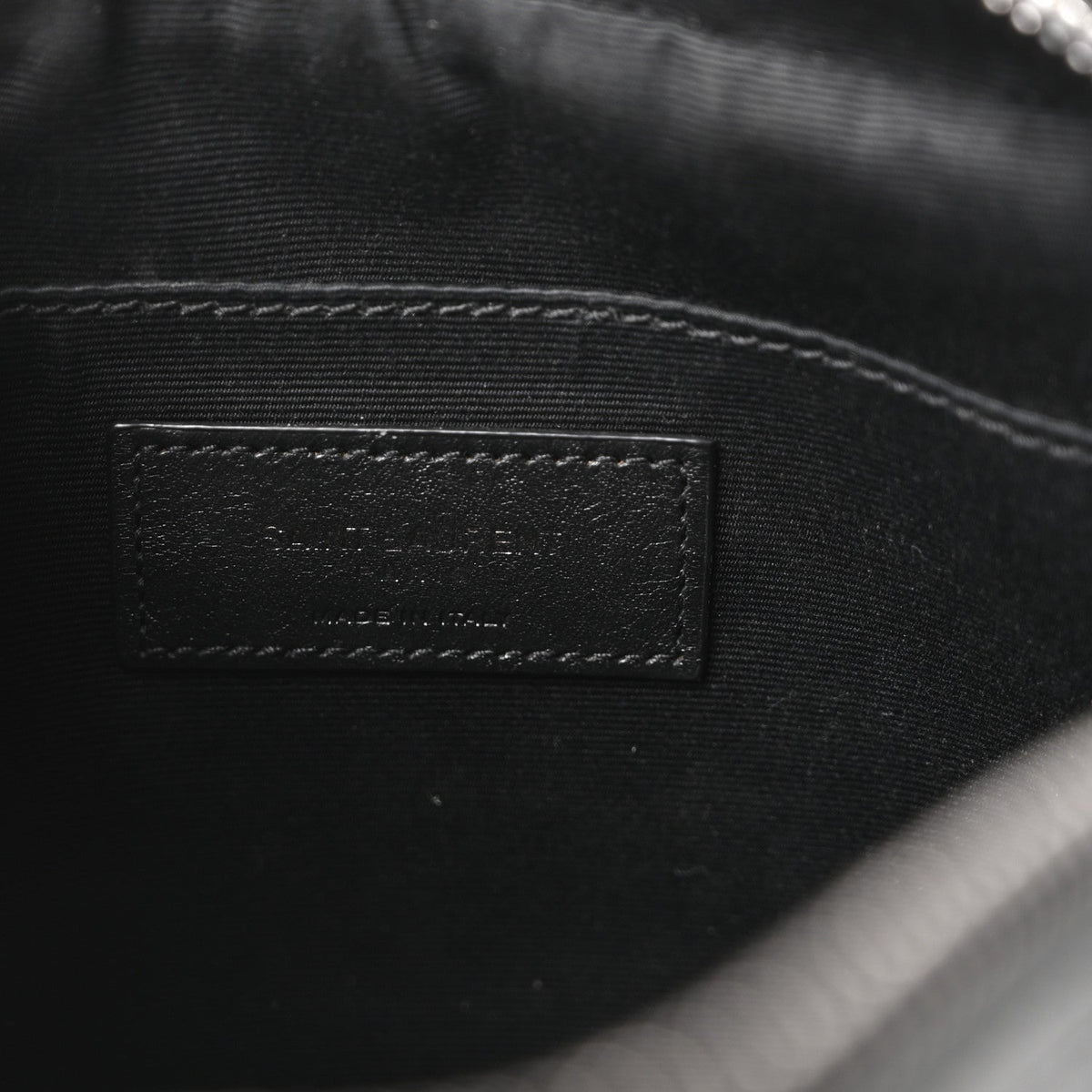 Calfskin Matelasse Monogram Monochrome Lou Camera Bag Black