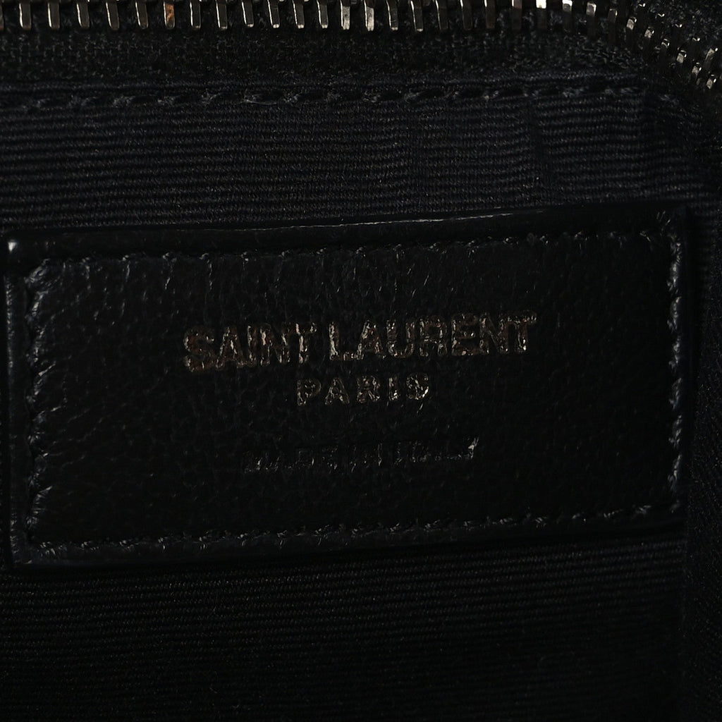 Vintage Lambskin Chevron Monogram Medium Nolita Black