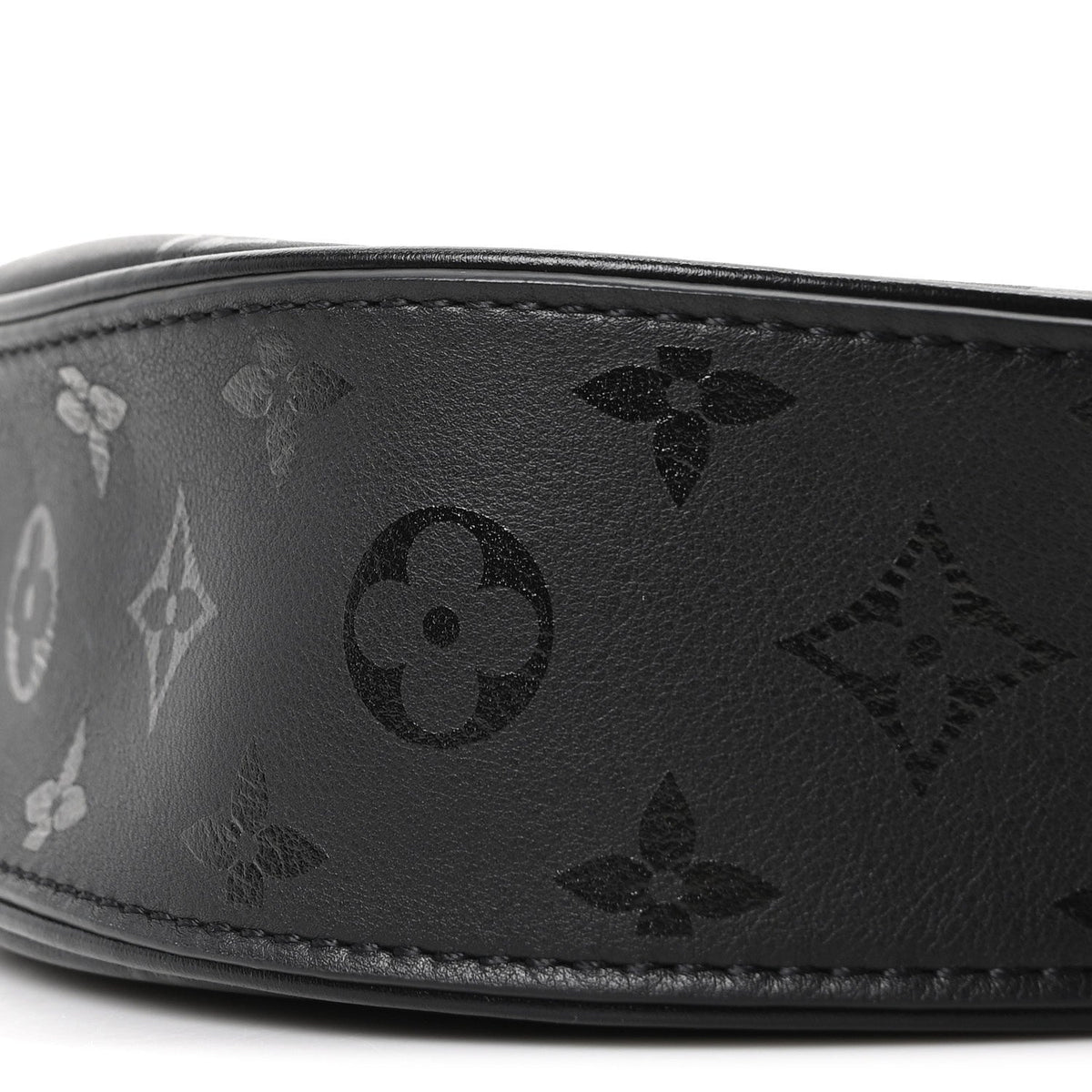 Calfskin Monogram Loop H27 Black