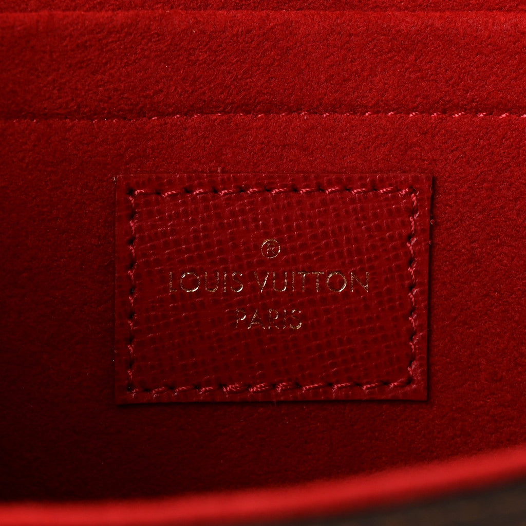 Damier Ebene Pochette Felicie Chain Wallet