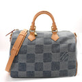 Damier Denim 3D Speedy Bandouliere 40 Bleu
