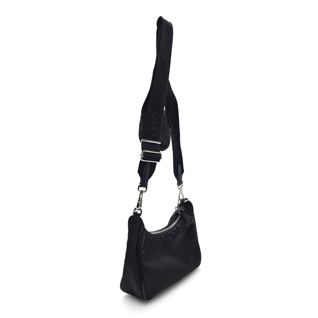 Nylon Re-Edition 2005 Shoulder Bag Black