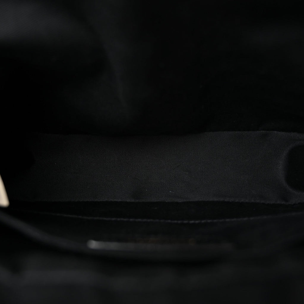 Calfskin Matelasse Monogram Lou Camera Bag Crema Soft