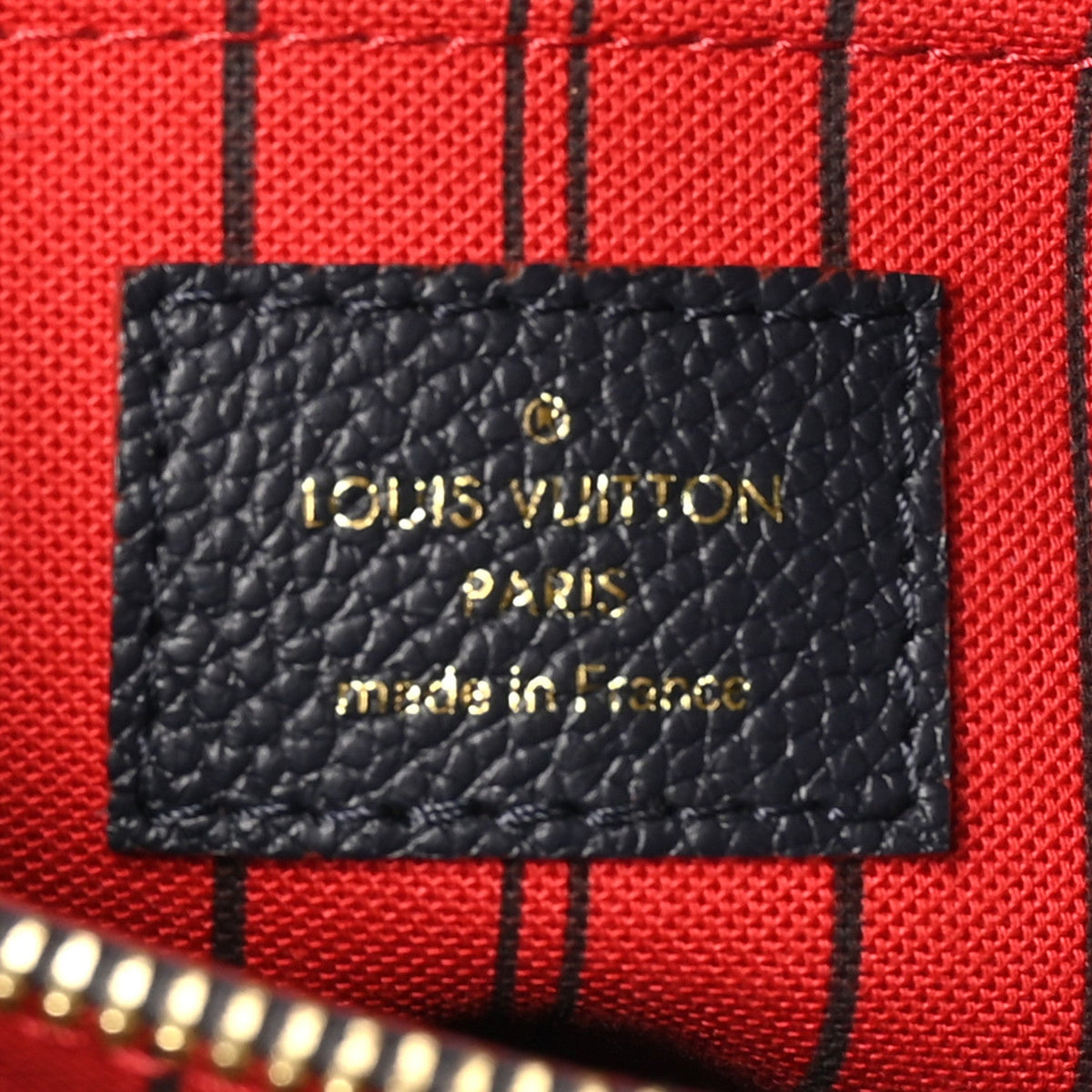 Empreinte Montaigne BB Marine Rouge