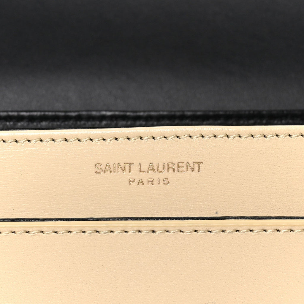 Soft Ultracalfskin Monogram Medium Solferino Satchel Black Burro