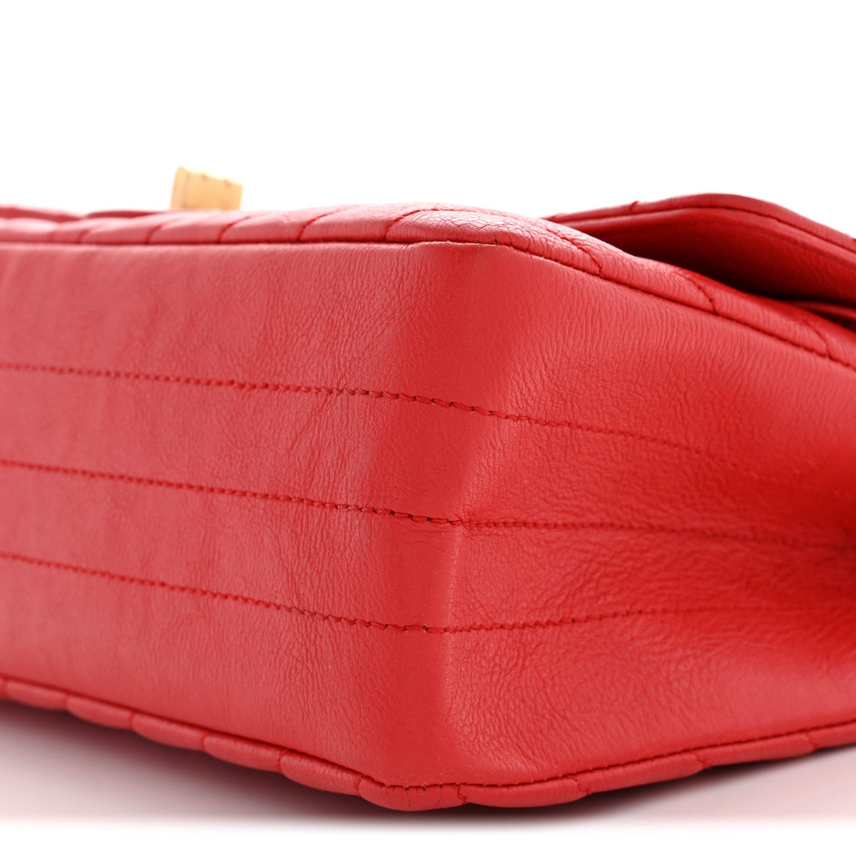 Calfskin Chevron Quilted 2.55 Reissue 225 Flap Red